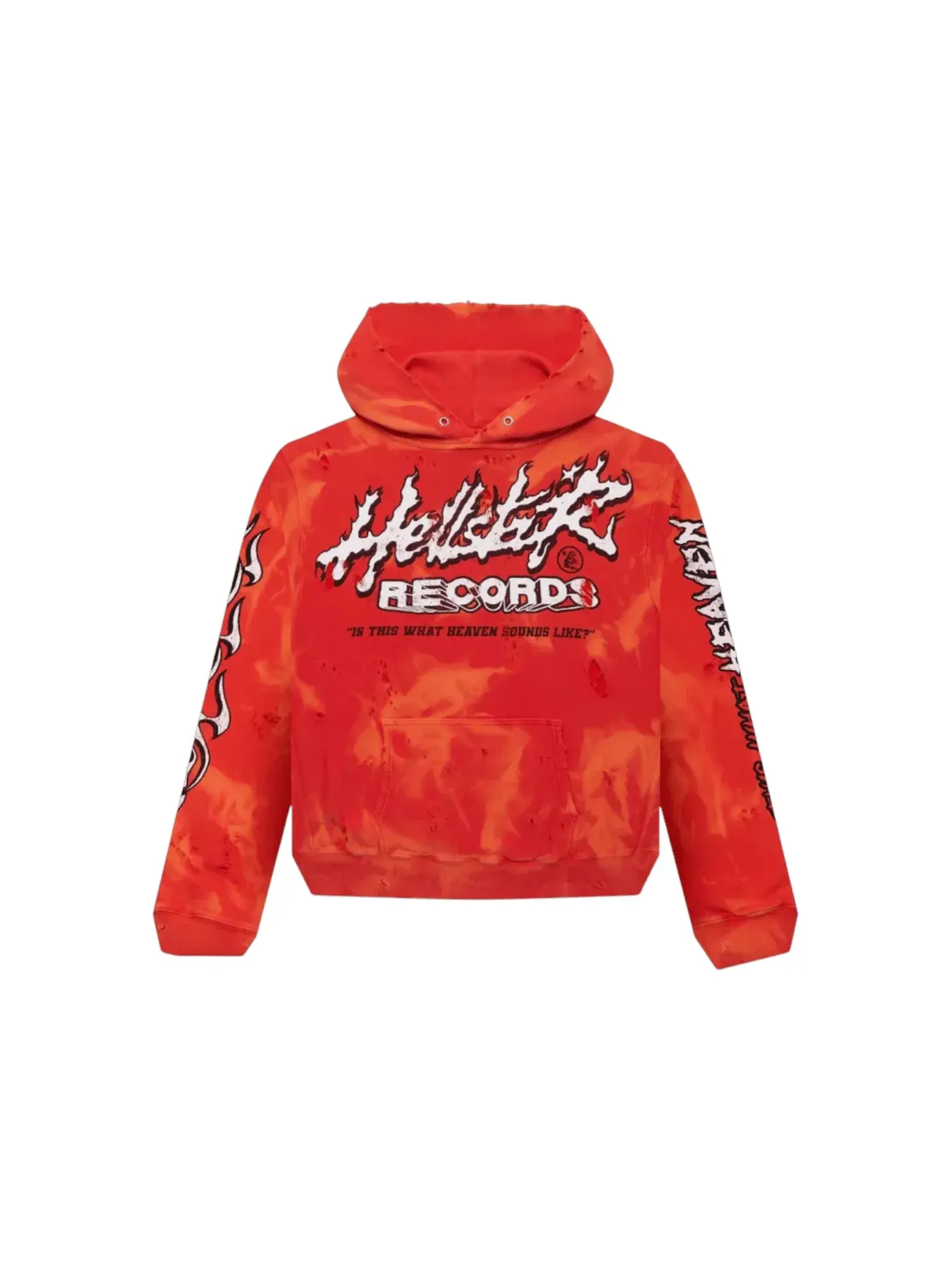 Мужская худи с принтом Lava Hoodie Hellstar — изображение 1 из 2, красный