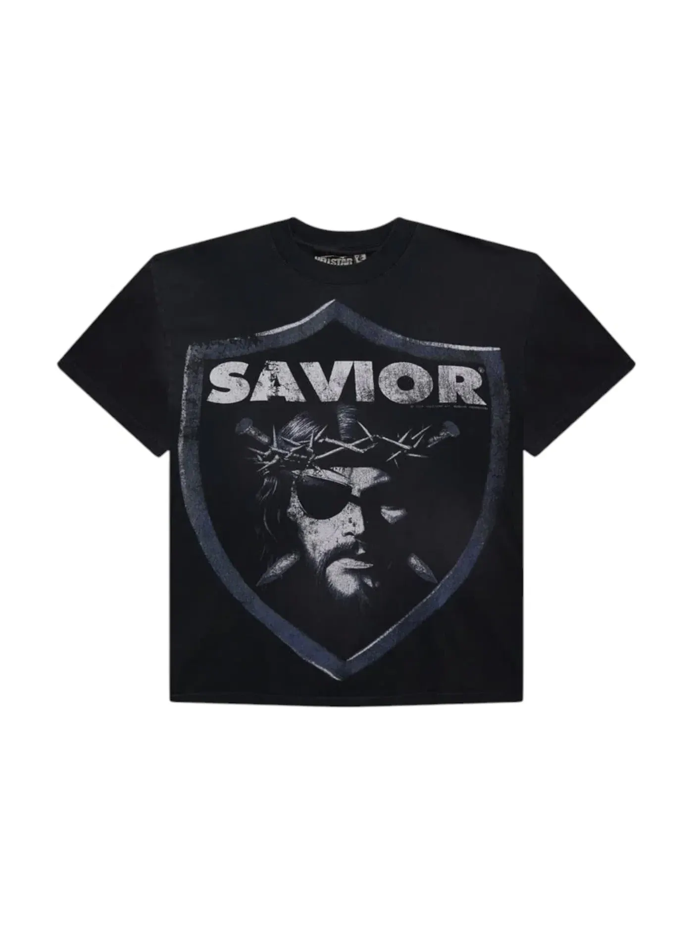 Мужская футболка с принтом Hellstar Saviors T-Shirt Hellstar — изображение 1 из 2, черный