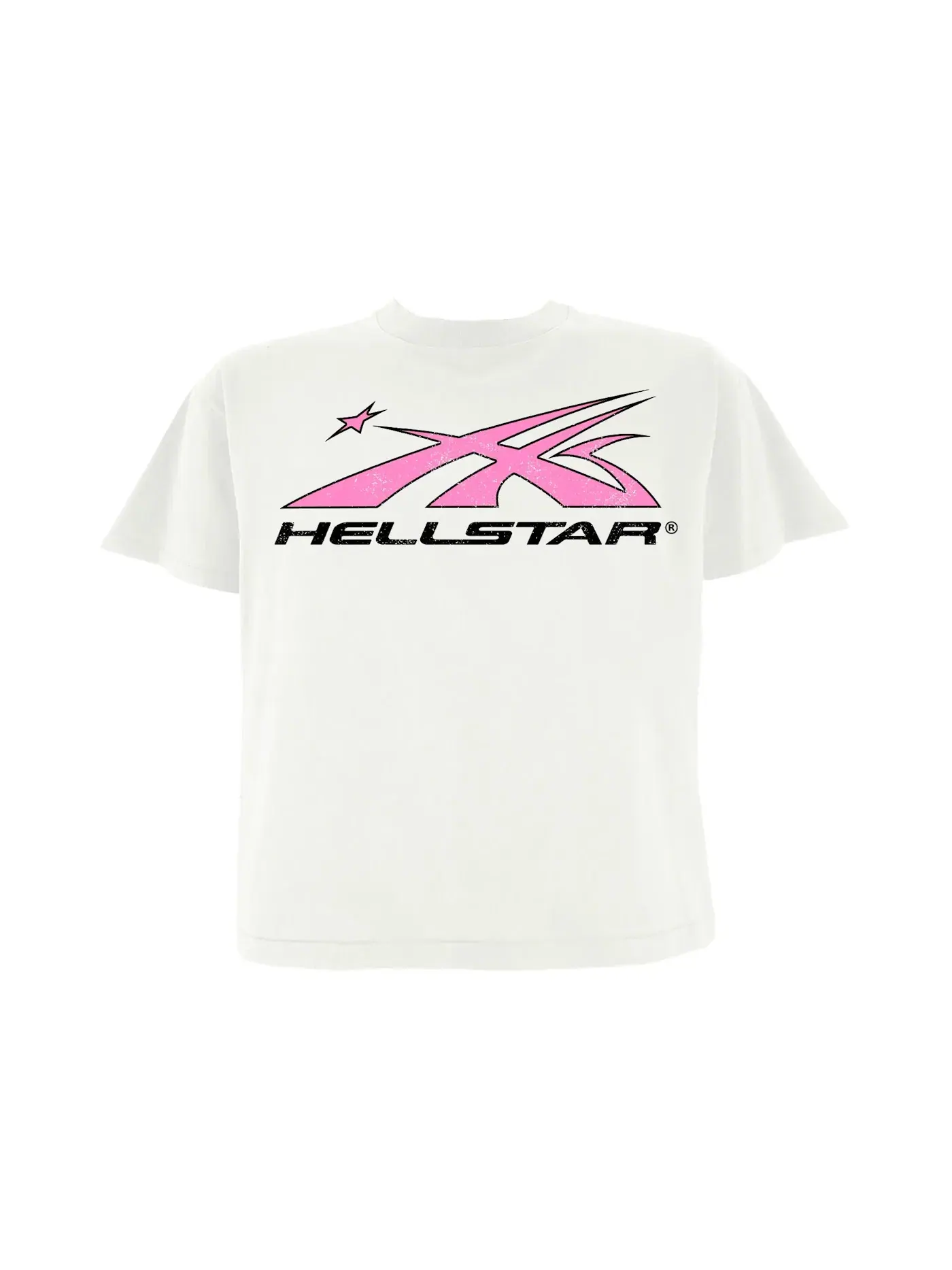 Футболка с принтом Hellstar Sport Logo T-Shirt Hellstar — изображение 1 из 2, белый