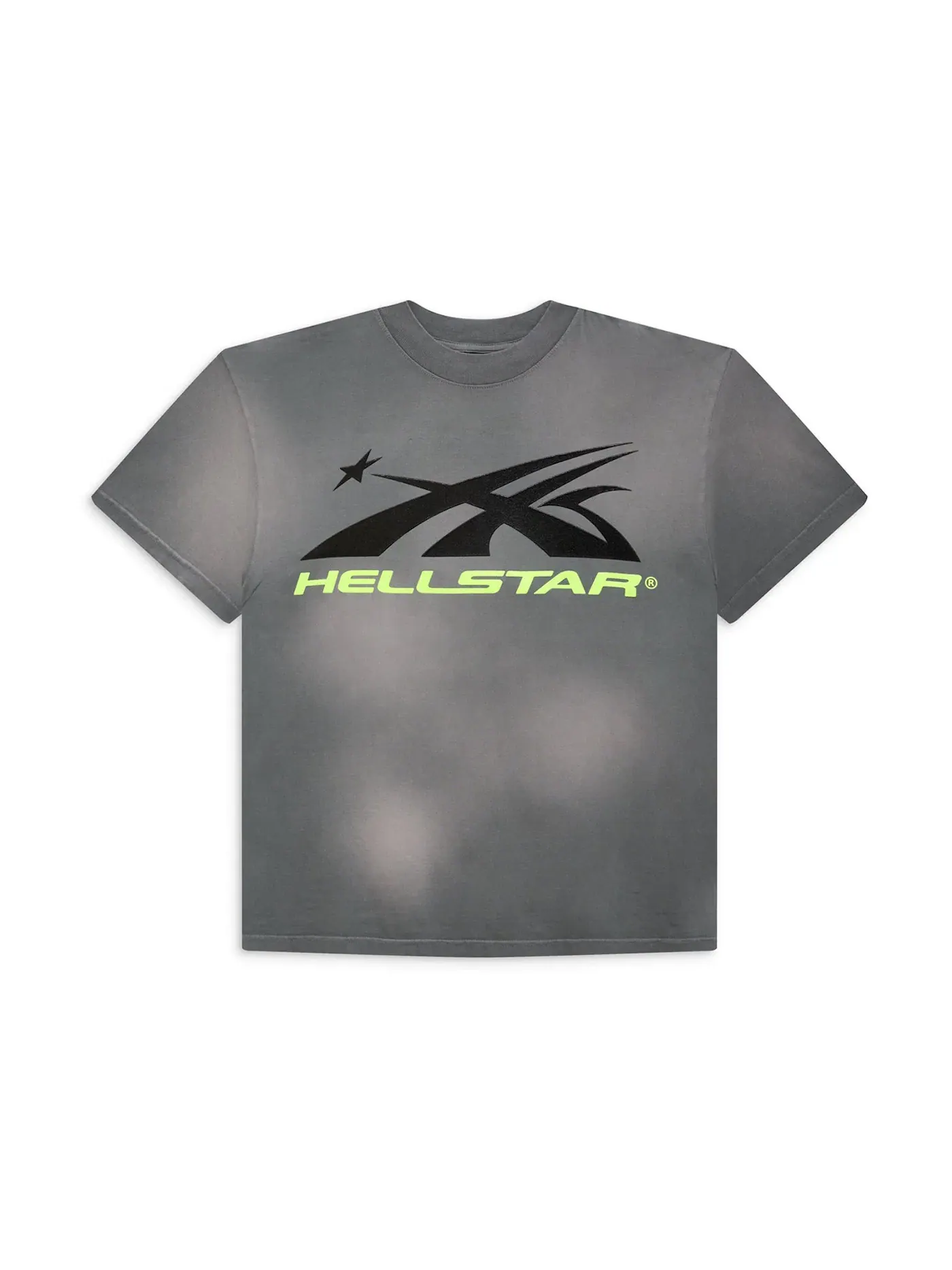 Мужская футболка с гелевым принтом Core Logo Gel Hellstar — изображение 1 из 2, серый