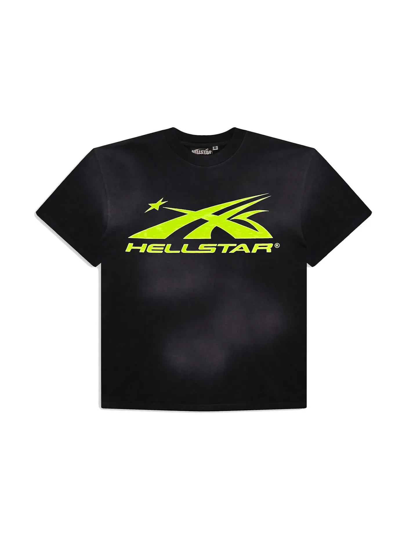 Мужская футболка с принтом Hellstar T-shirt — изображение 1 из 2, светлый зеленый