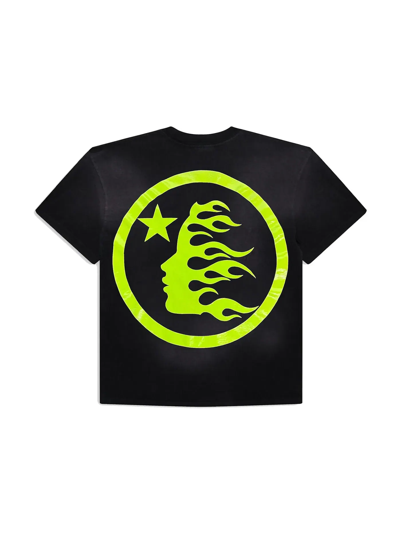 Мужская футболка с принтом Hellstar T-shirt — изображение 2 из 2, светлый зеленый