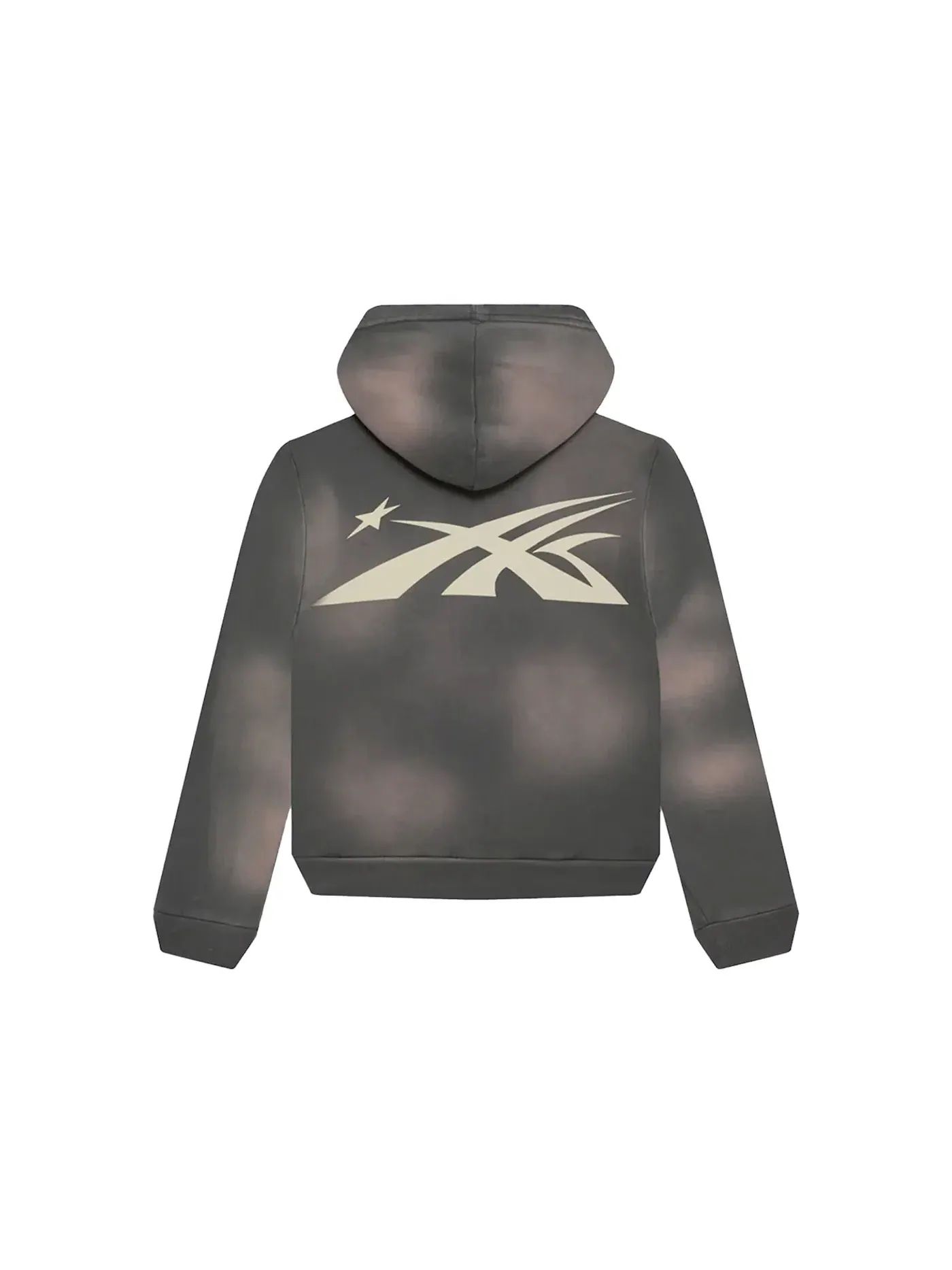 Мужская худи с молнией Hellstar Studios Zip Hoodie Hellstar — изображение 2 из 2, серый