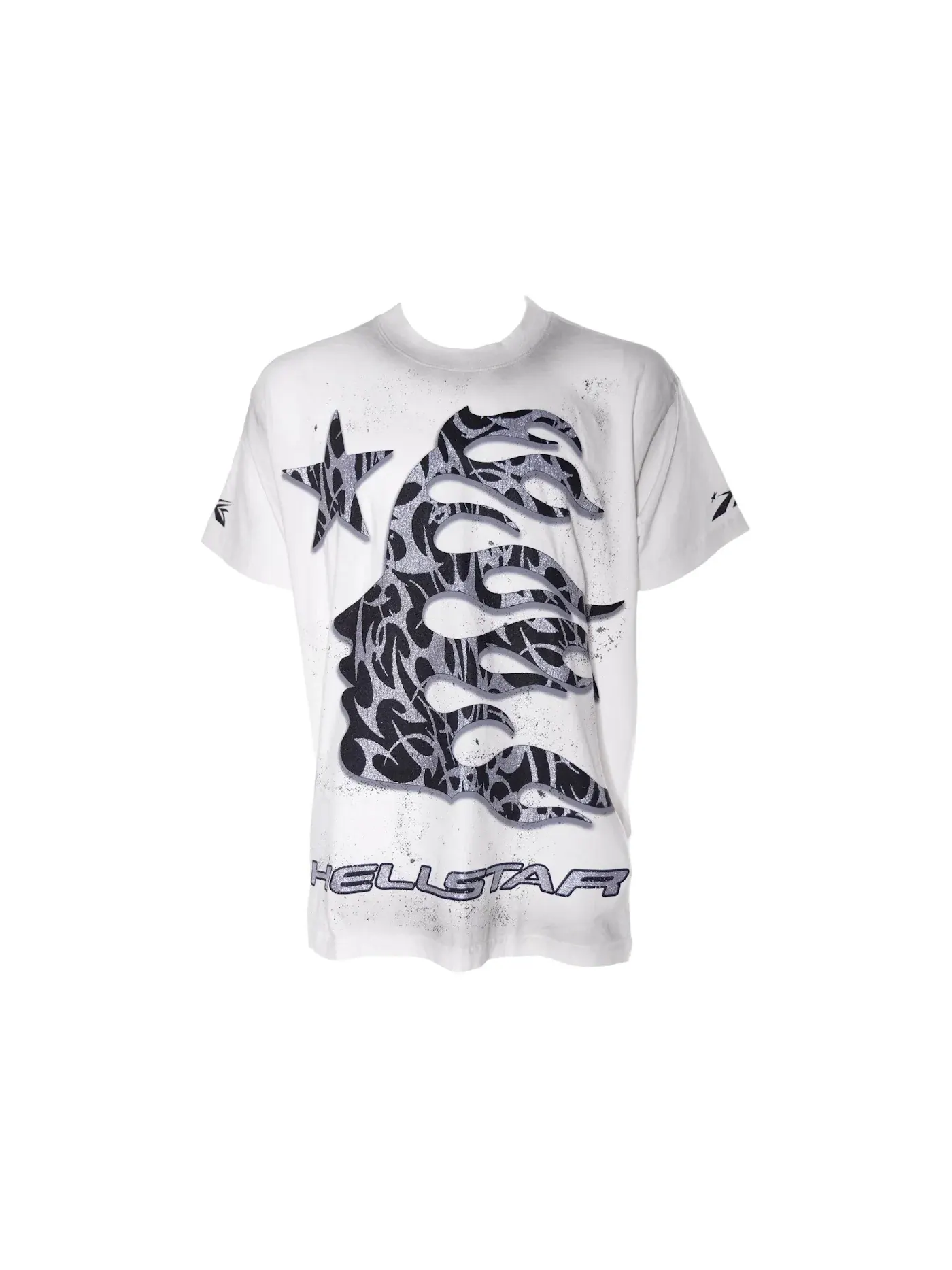 Мужская футболка с принтом Hellstar T-Shirt — изображение 1 из 2, белый
