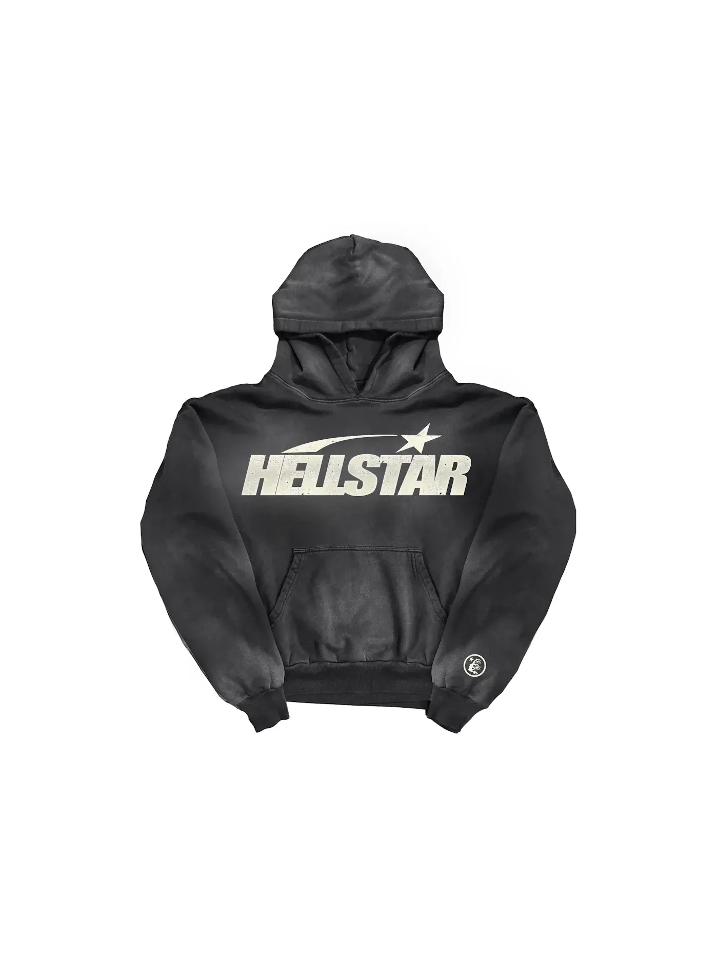 Унисекс худи с принтом Hellstar Uniform — изображение 1 из 2, черный