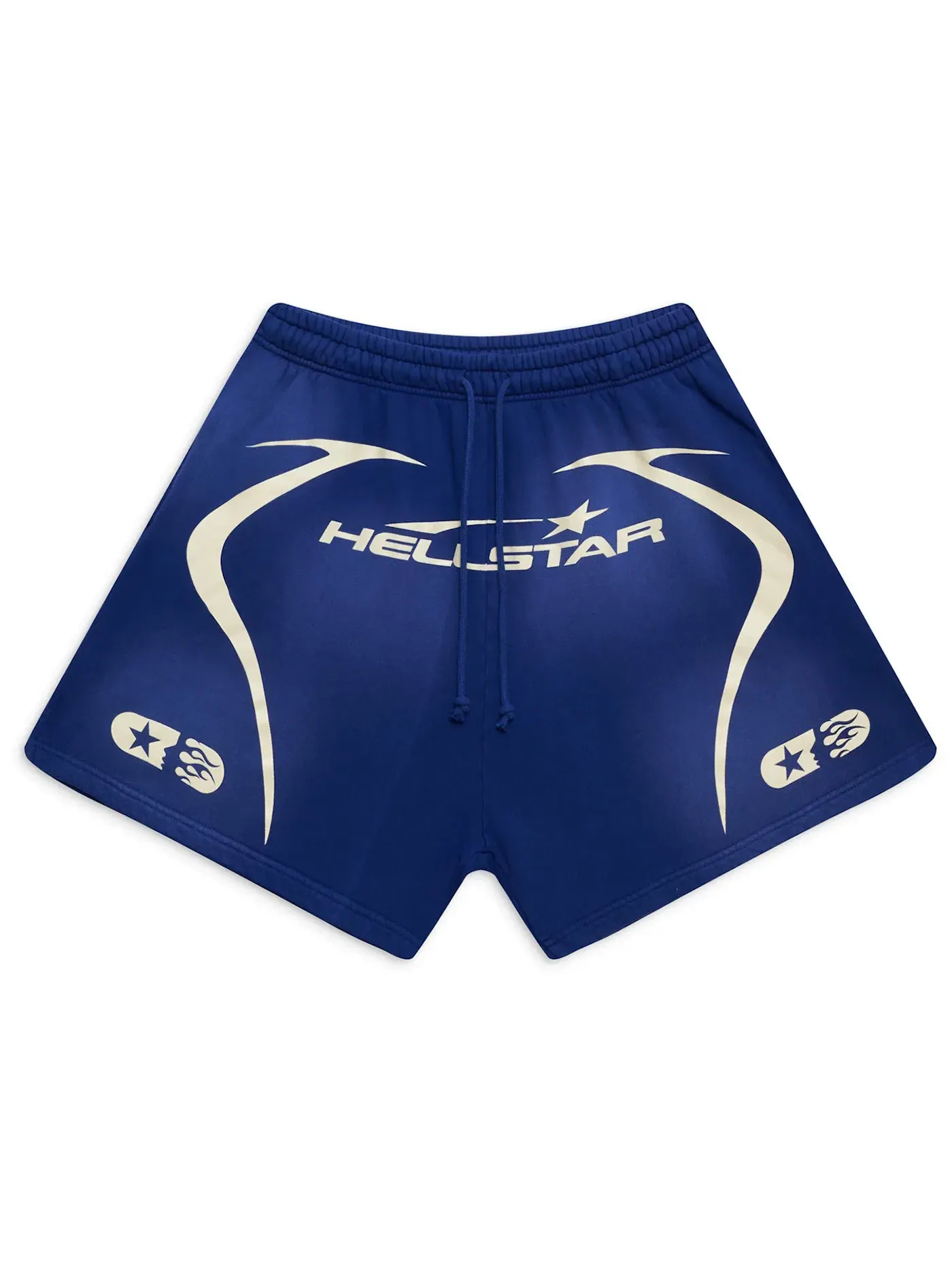Мужские шорты с принтом Hellstar Warm Up Shorts Hellstar — изображение 1 из 2, синий