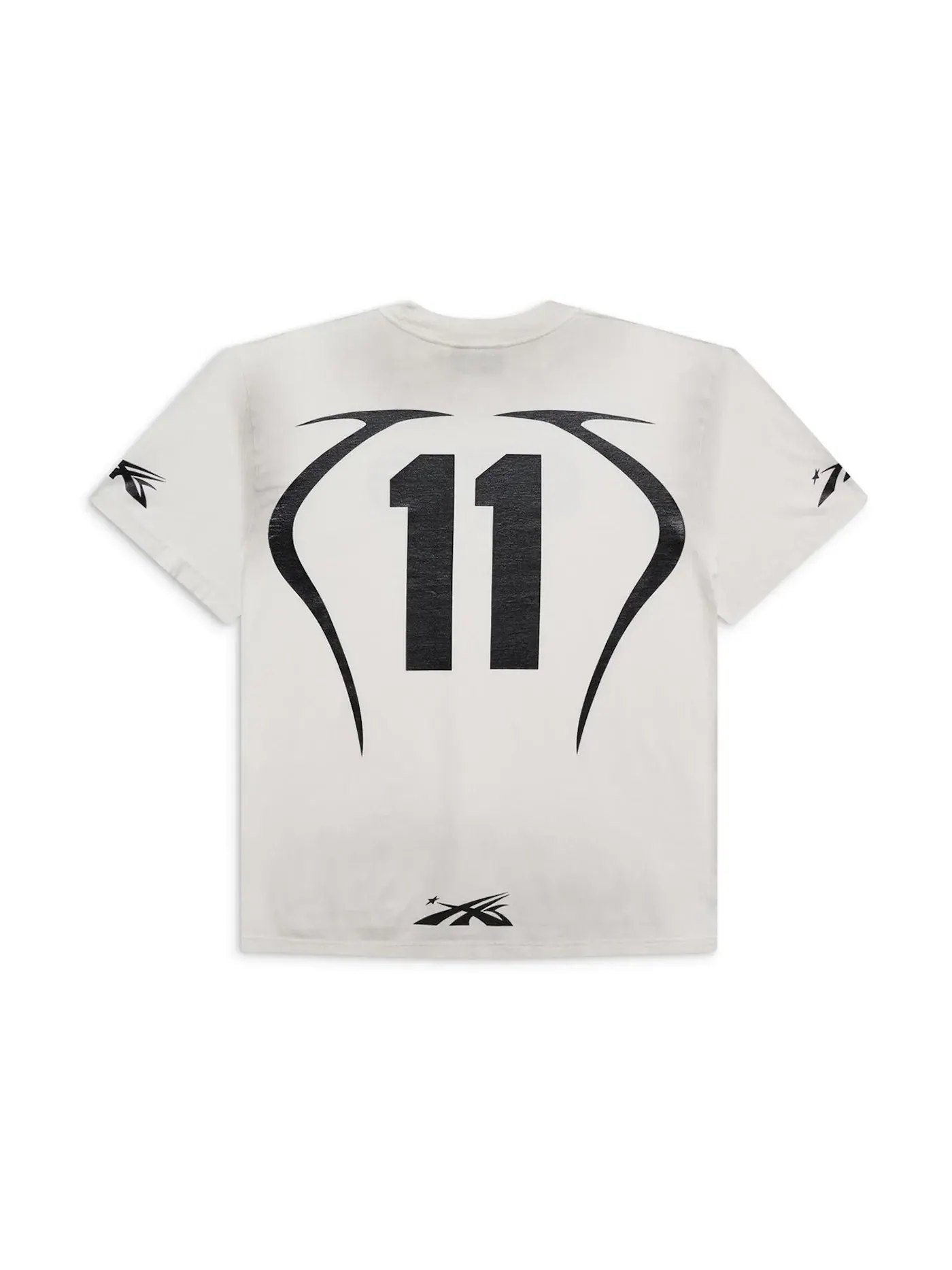 Мужская футболка с коротким рукавом Hellstar Warm Up T-Shirt Hellstar — изображение 2 из 3, белый