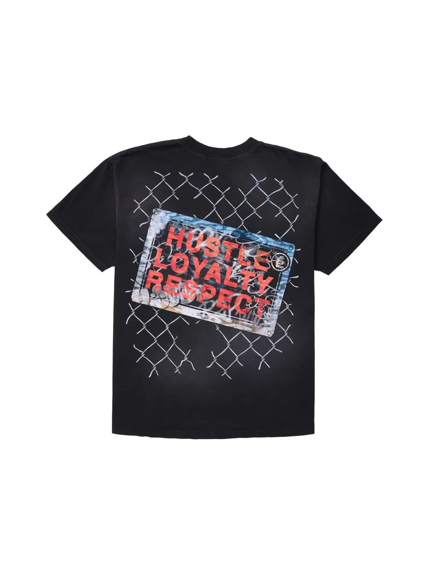 Мужская футболка с принтом Hellstar Wrestlemania John Cena T-Shirt — изображение 2 из 2, черный