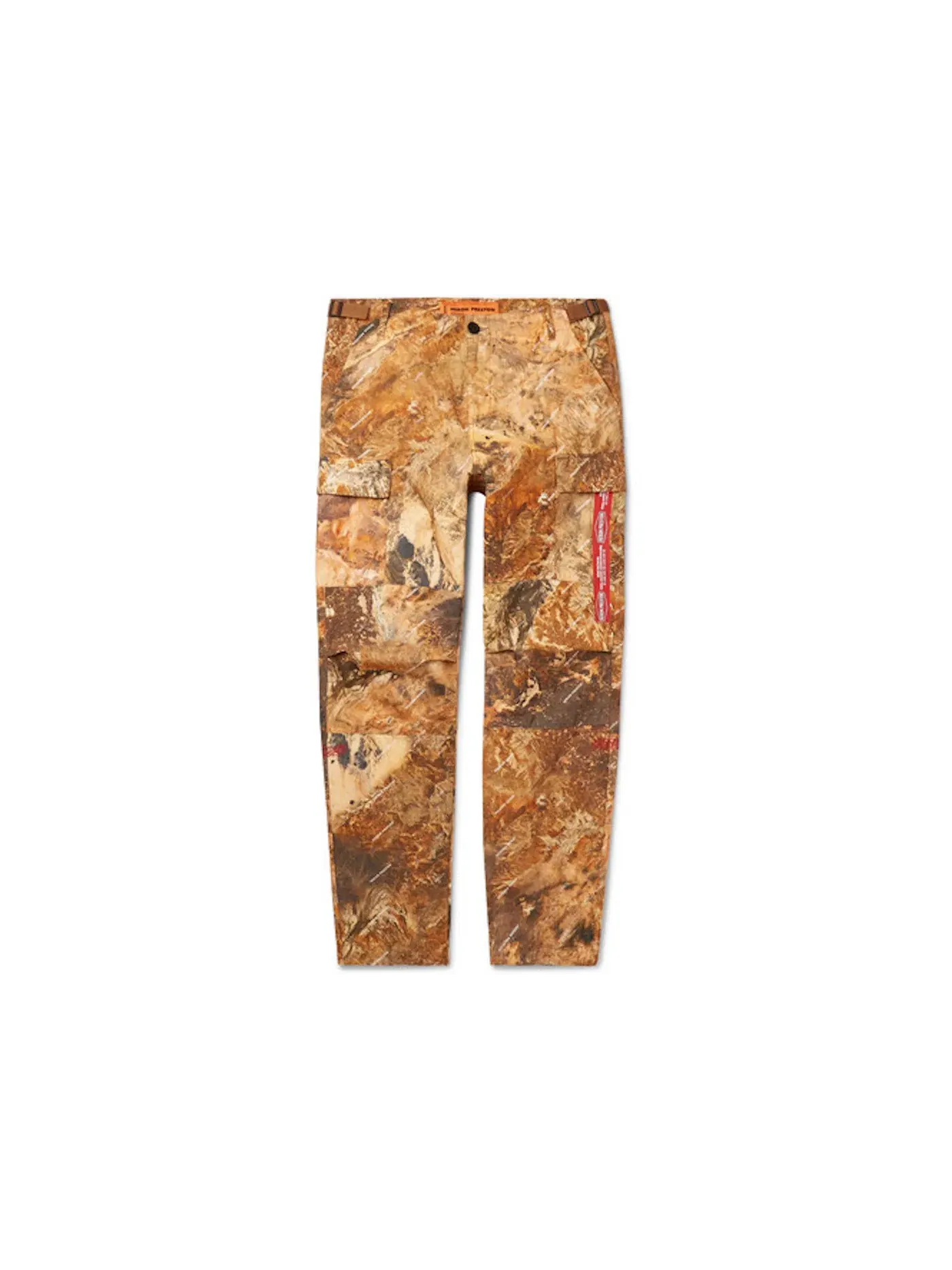 Мужские брюки-карго с принтом Australian Outback Pants Heron Preston — изображение 1 из 3, оранжевый/мульти