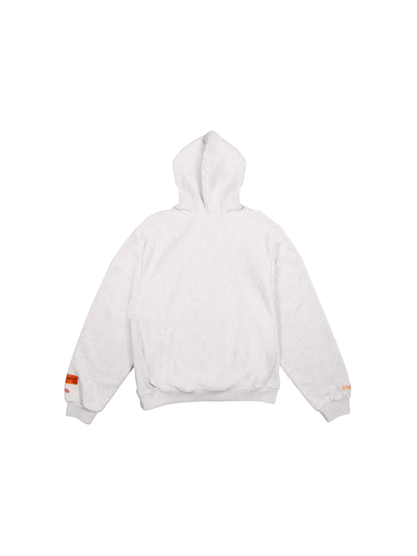 Мужской худи с принтом Heron Preston Melange Grey — изображение 2 из 2