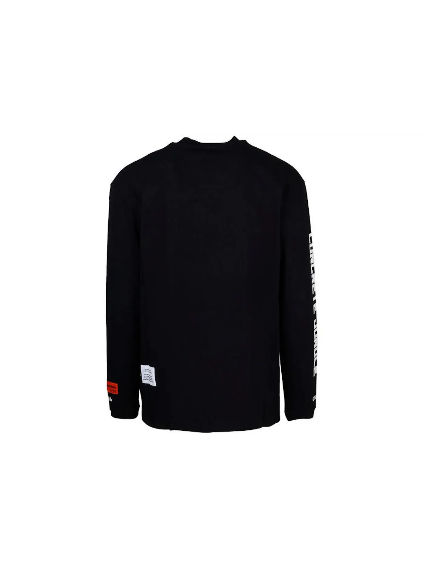 Мужская футболка с длинным рукавом с принтом Heron Preston Heron Watercolor Print — изображение 2 из 2, черный