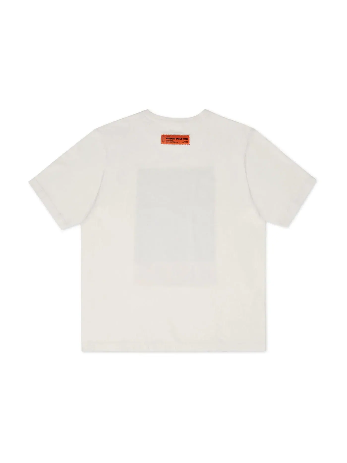 Мужская футболка с принтом Heron Preston NF Heron BW SS T-Shirt — изображение 2 из 2, белый/черный