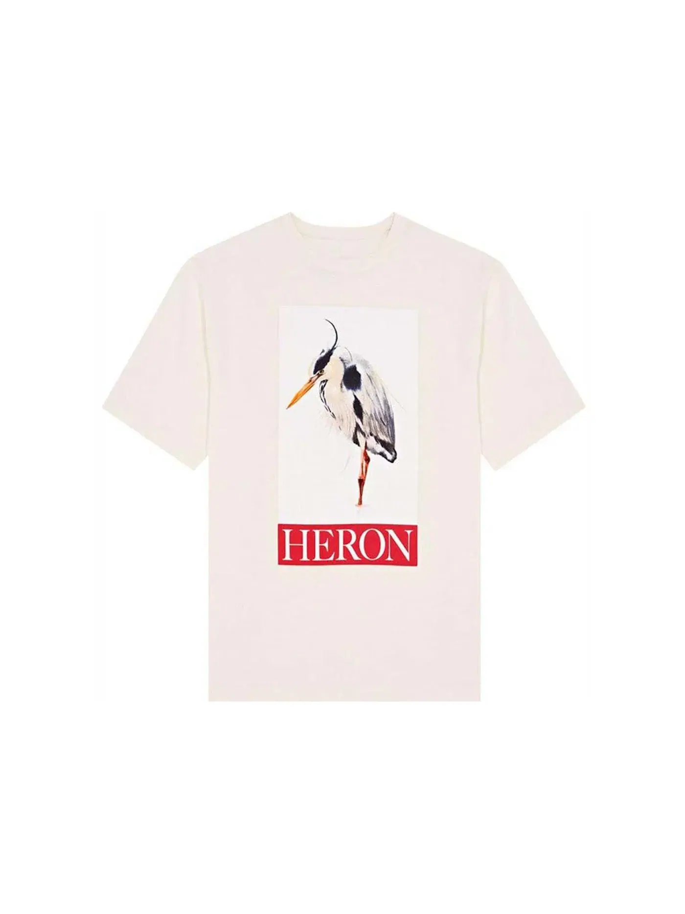 Мужская футболка с принтом Heron Preston Tee — изображение 1 из 2, белый