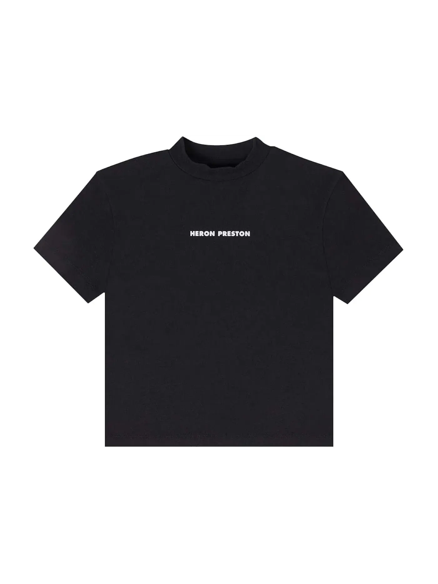 Женская футболка с принтом Tee Heron Preston — изображение 1 из 2, черный/белый