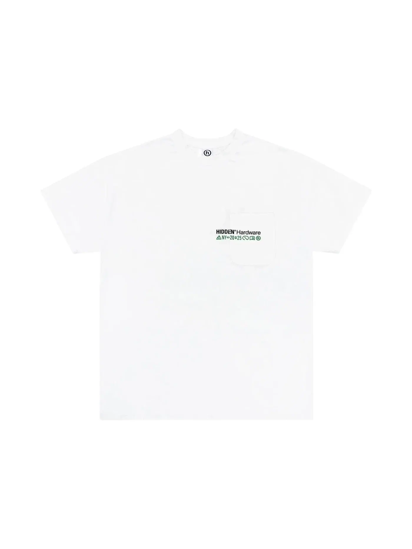 Мужская футболка с карманом Hidden NY Tee — изображение 1 из 1, белый