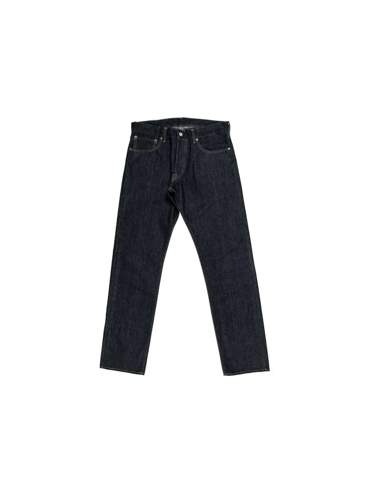 Мужские джинсы из селвидж-денима Denim Hidden NY — изображение 2 из 2, индиго/темно-синий
