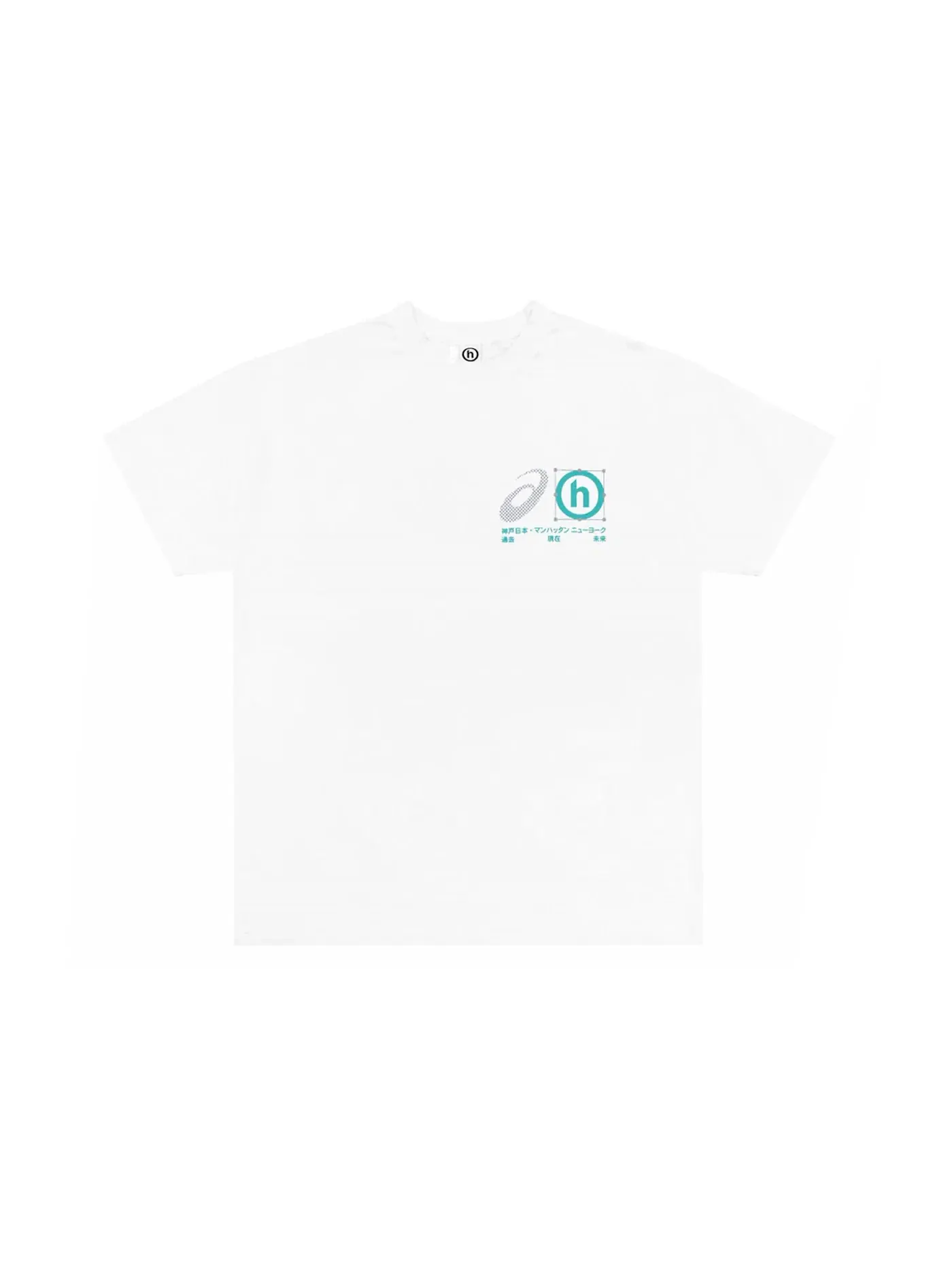 Мужская футболка с принтом Hidden NY x ASICS Run Man Tee — изображение 2 из 2, белый