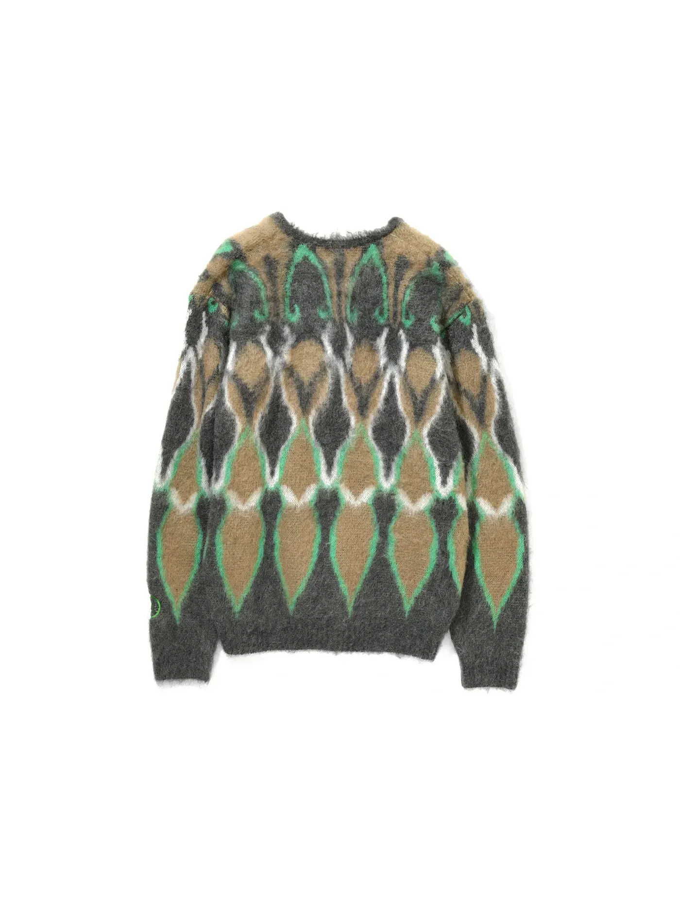 Мужской кардиган из мохера Hidden NY x Needles Cardigan — изображение 2 из 2, темно-серый