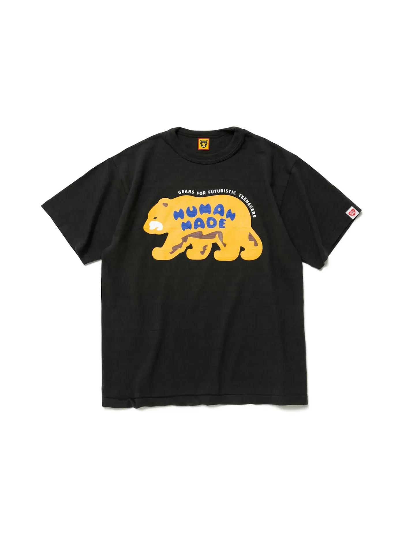 Мужская футболка с принтом Human Made Bear Graphic #10 Human Made — изображение 1 из 2, черный