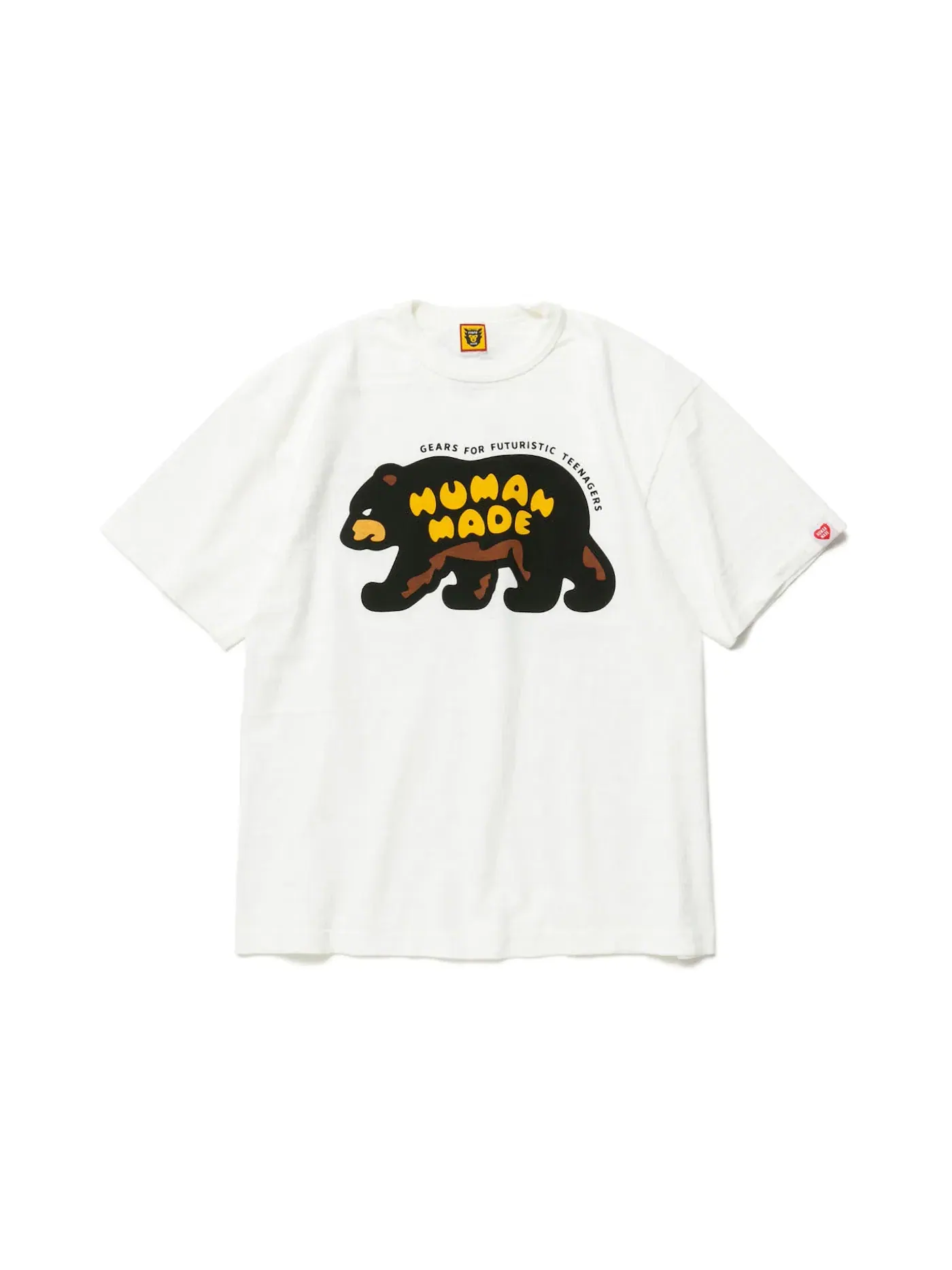 Мужская футболка с принтом Human Made T-Shirt — изображение 1 из 2, белый