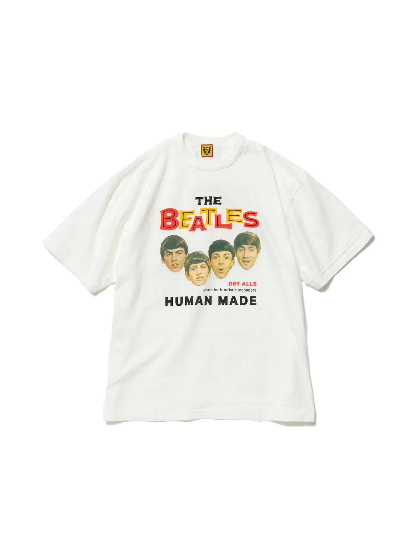 Мужская футболка с принтом Human Made Beatles Graphic T-Shirt — изображение 1 из 2, белый