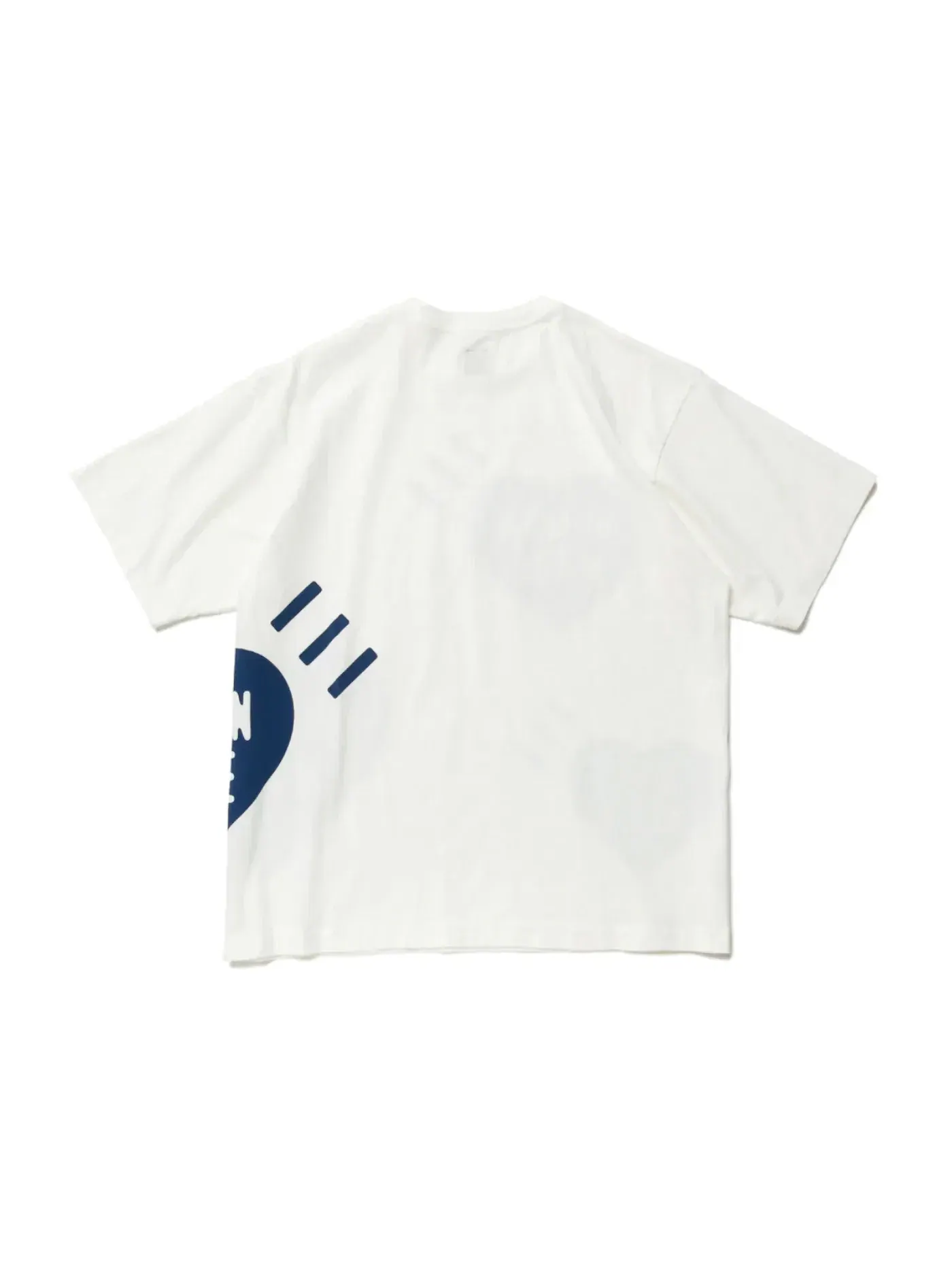 Мужская футболка с принтом Human Made T-Shirt — изображение 2 из 2, белый темно-синий