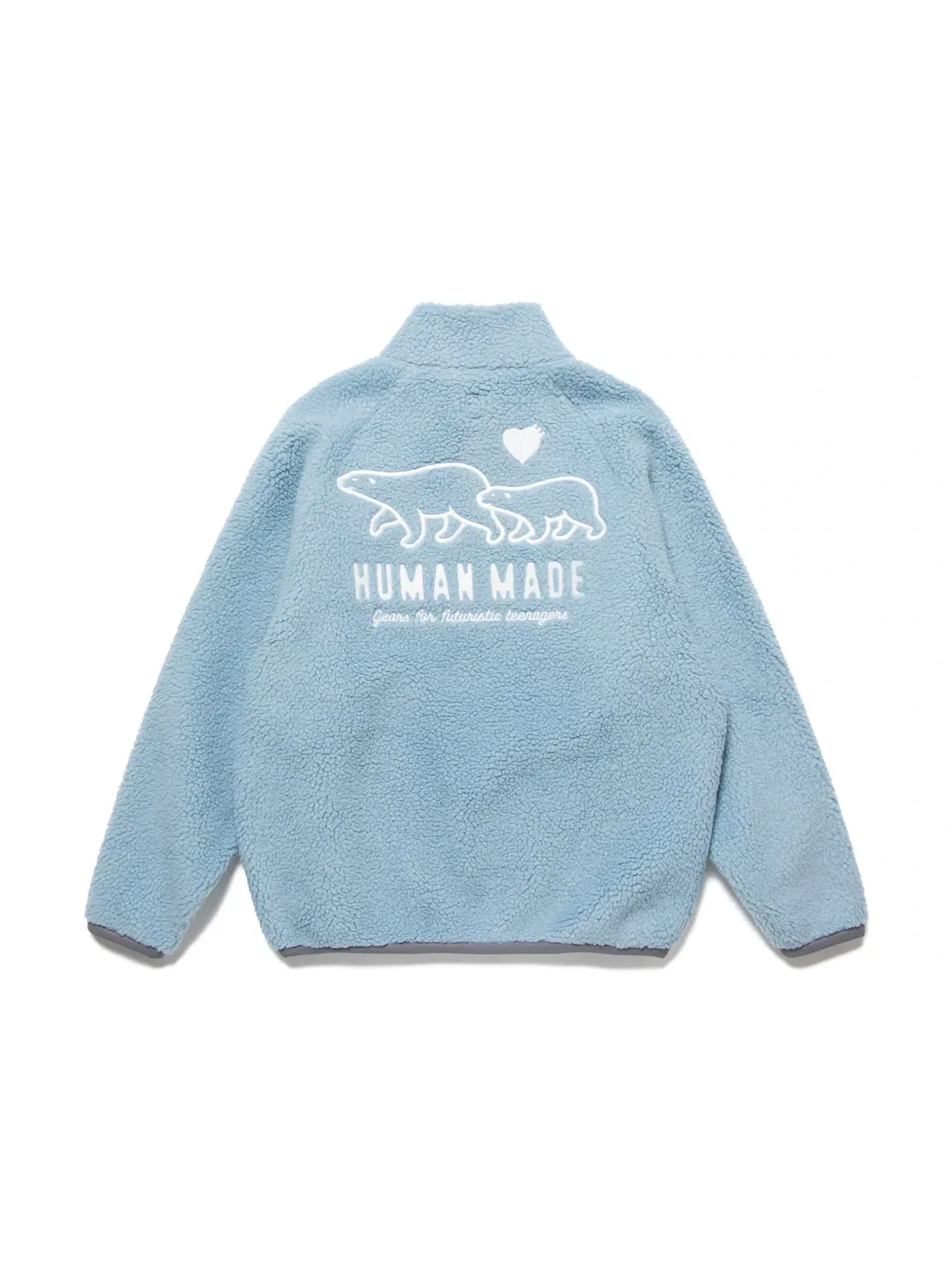 Мужская куртка-флис на молнии Human Made — изображение 2 из 2, синий