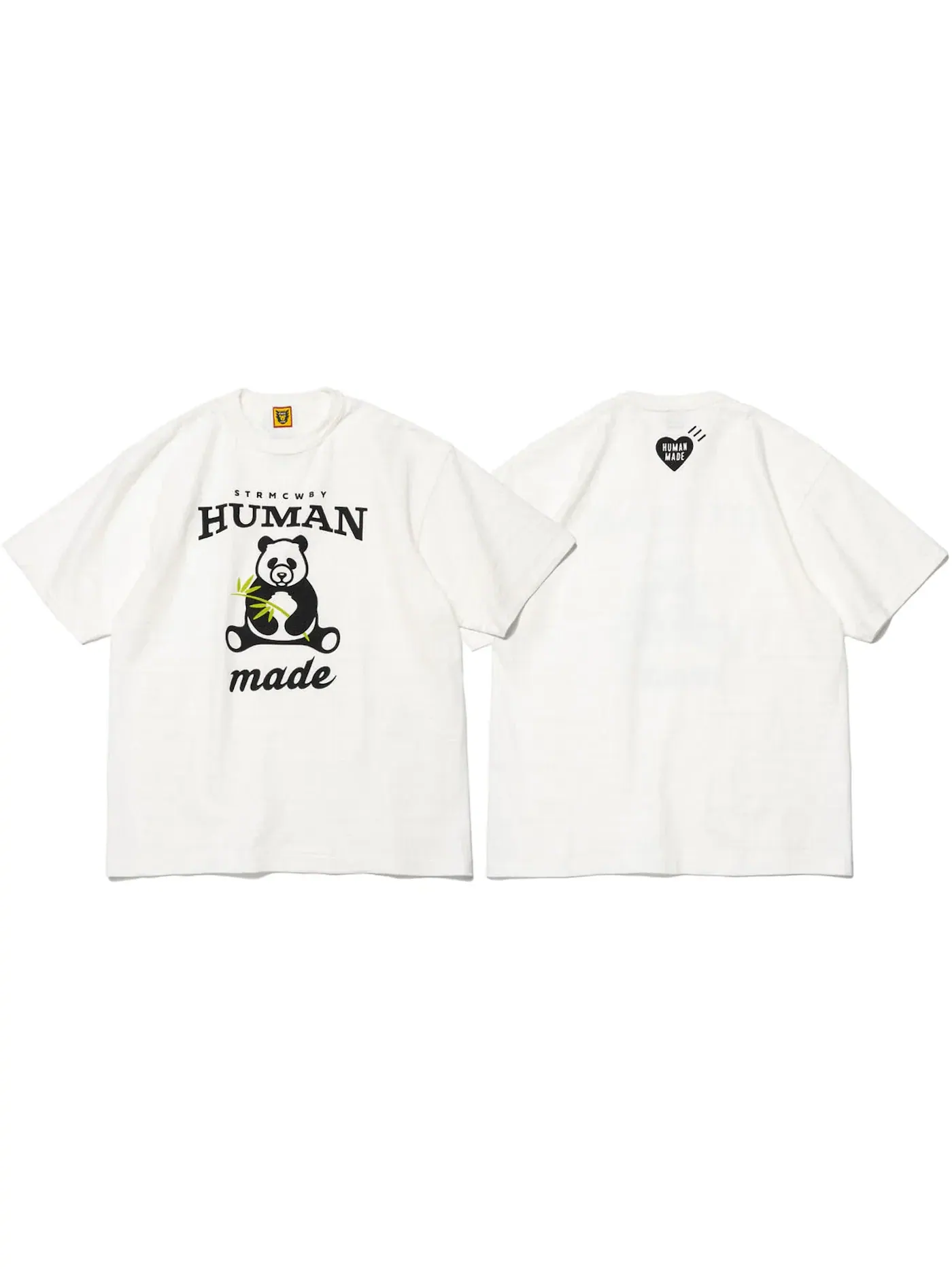 Мужская футболка с принтом Human Made Panda T-Shirt — изображение 1 из 1, белый