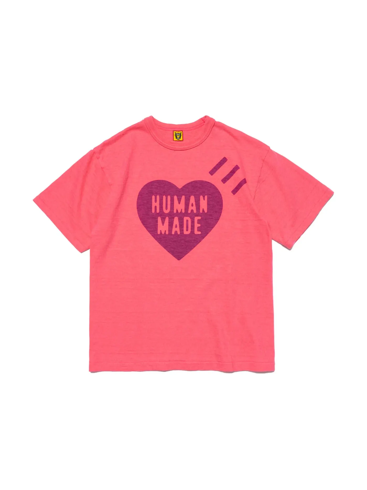 Мужская футболка с принтом Human Made — изображение 1 из 2, розовый