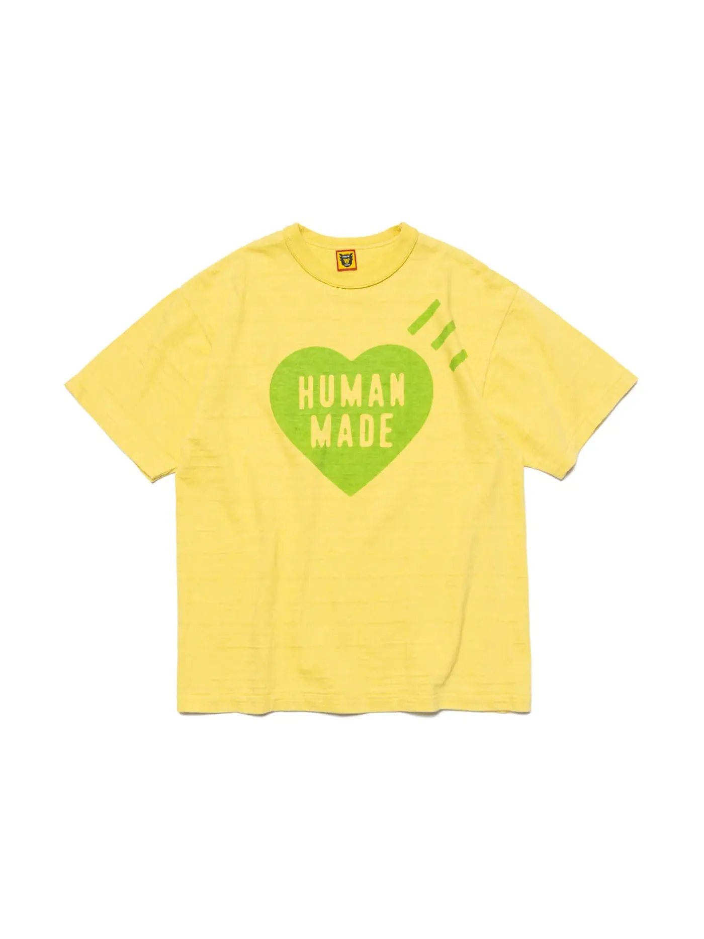 Мужская футболка с принтом Human Made T-Shirt — изображение 1 из 2, желтый