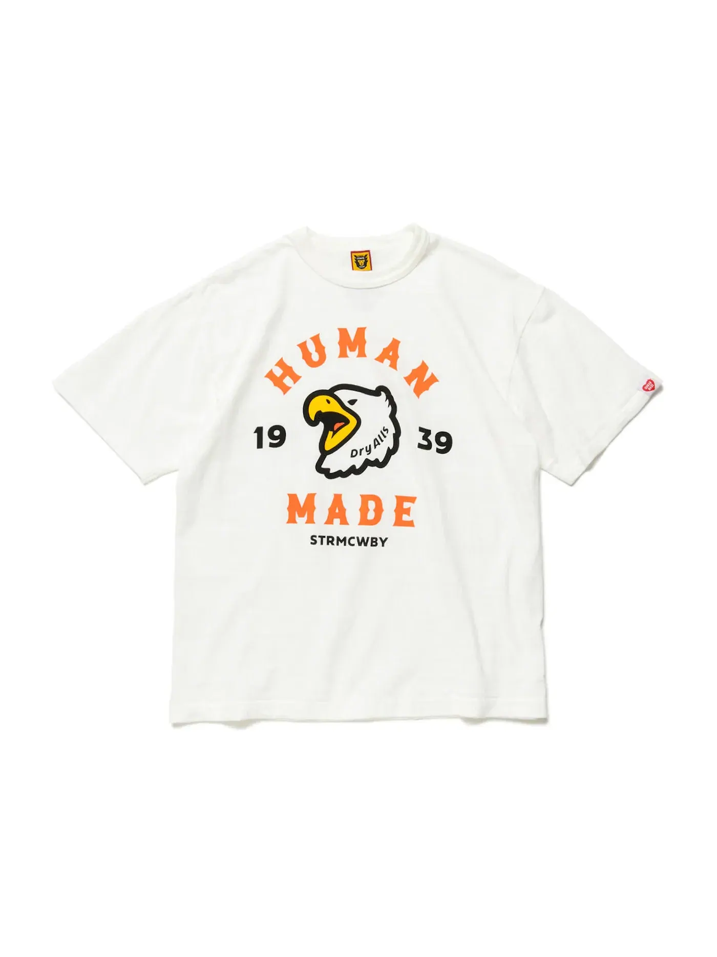 Мужская футболка с принтом Human Made Eagle Graphic #07 T-Shirt — изображение 1 из 2, белый