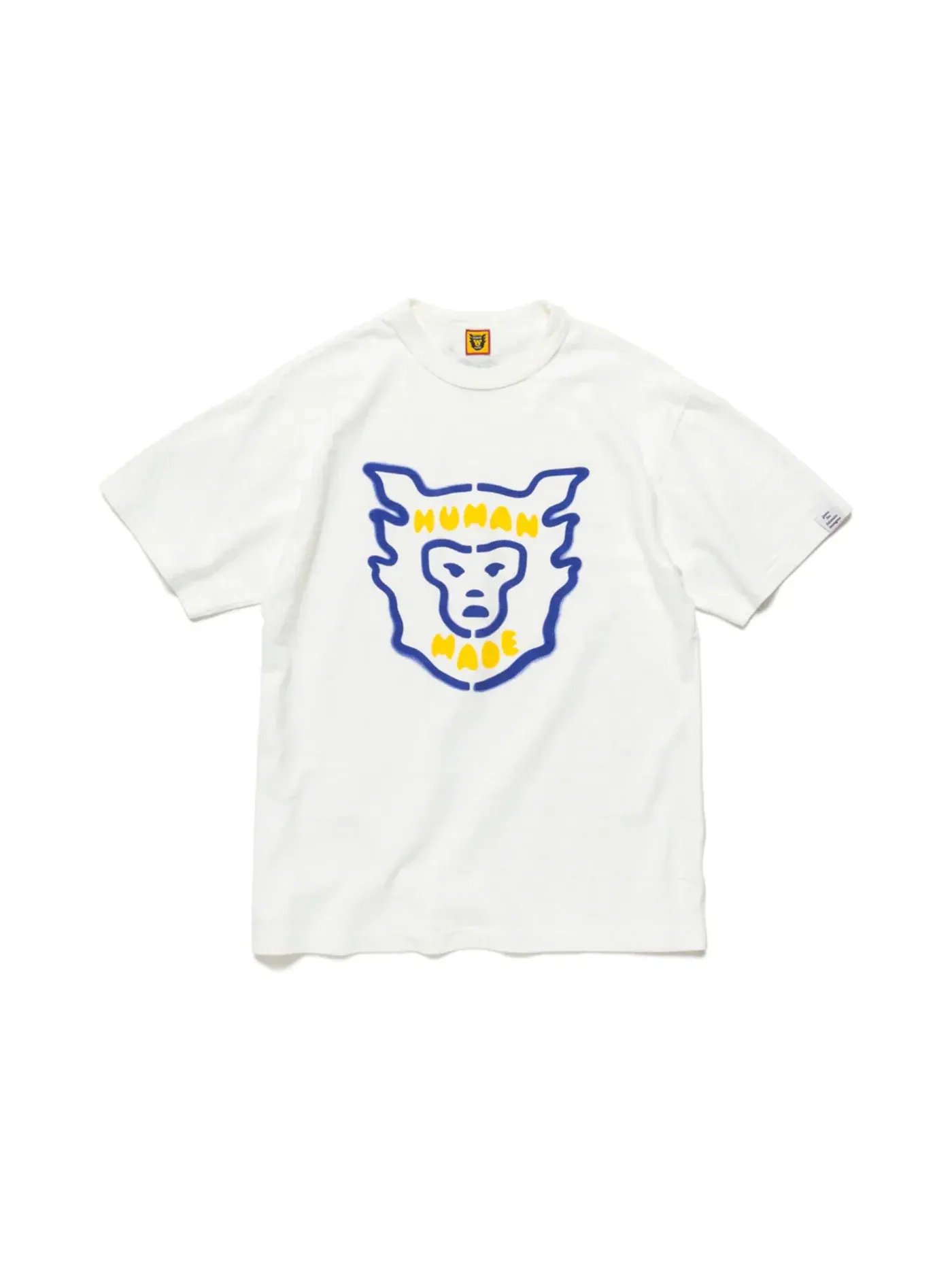 Мужская футболка с принтом Human Made Face Logo 2309 T-Shirt Human Made — изображение 1 из 2, белый