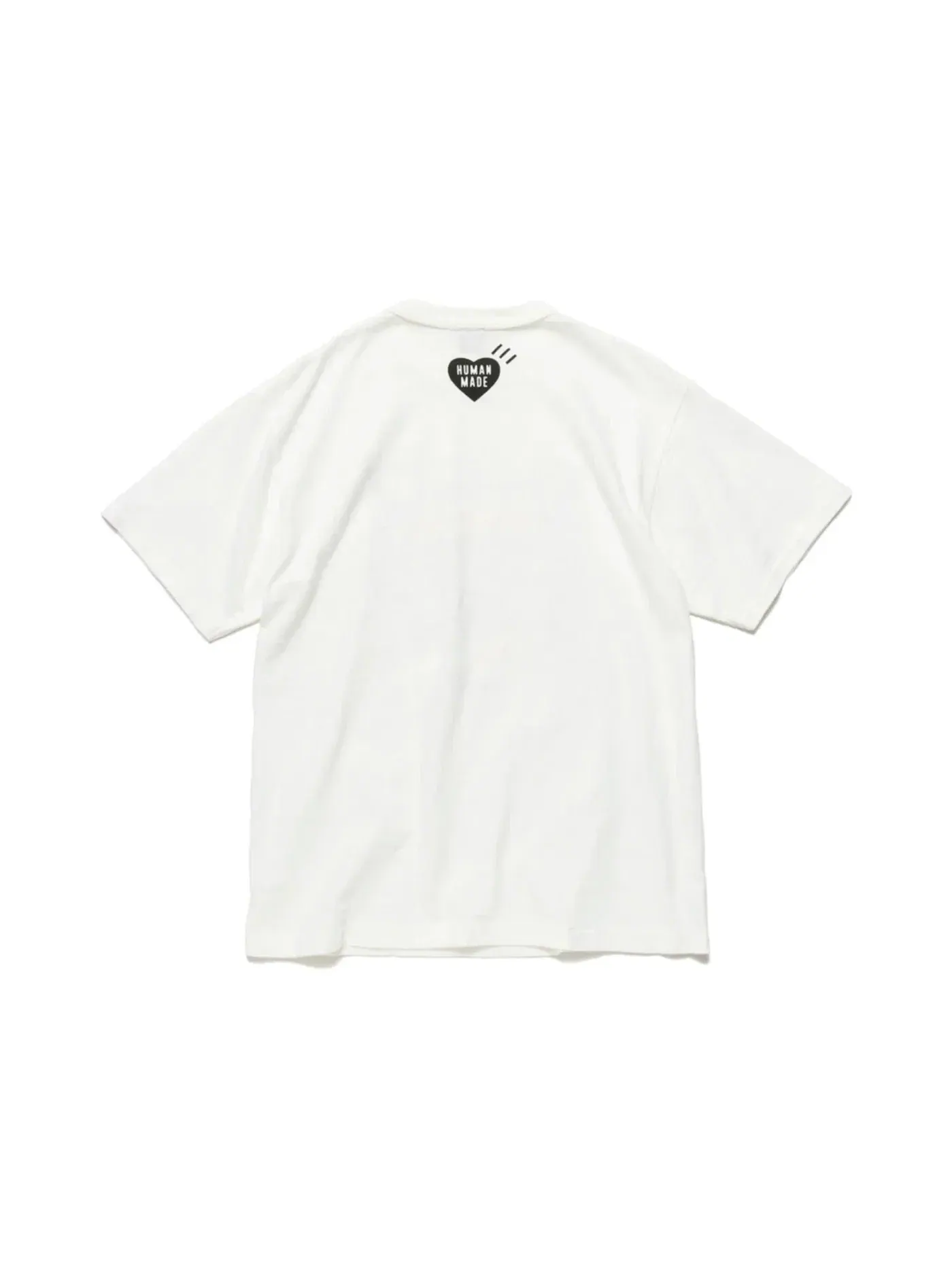 Мужская футболка с принтом Human Made Face Logo 2309 T-Shirt Human Made — изображение 2 из 2, белый