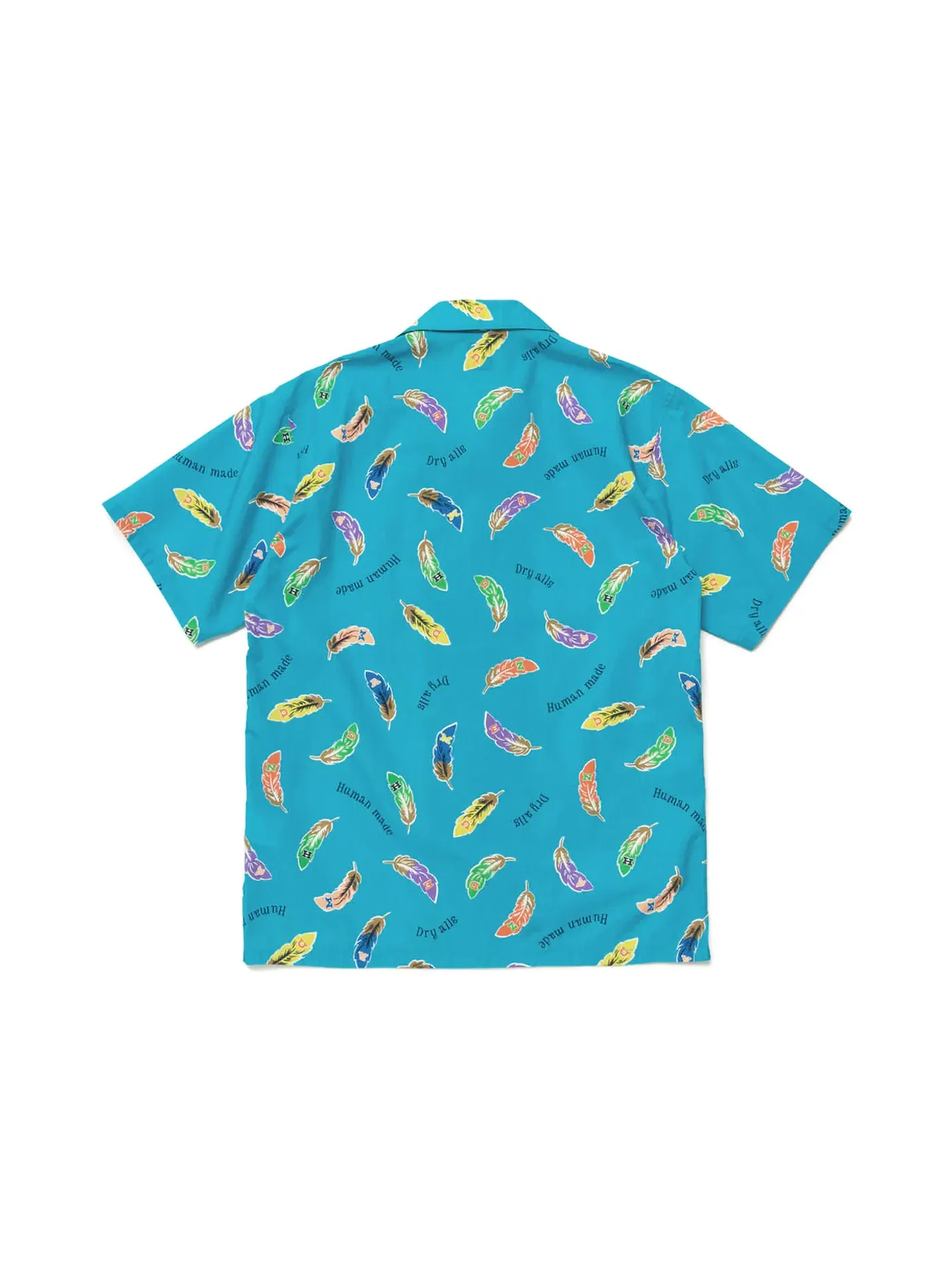 Мужская рубашка с принтом Human Made Shirt — изображение 2 из 2, синий