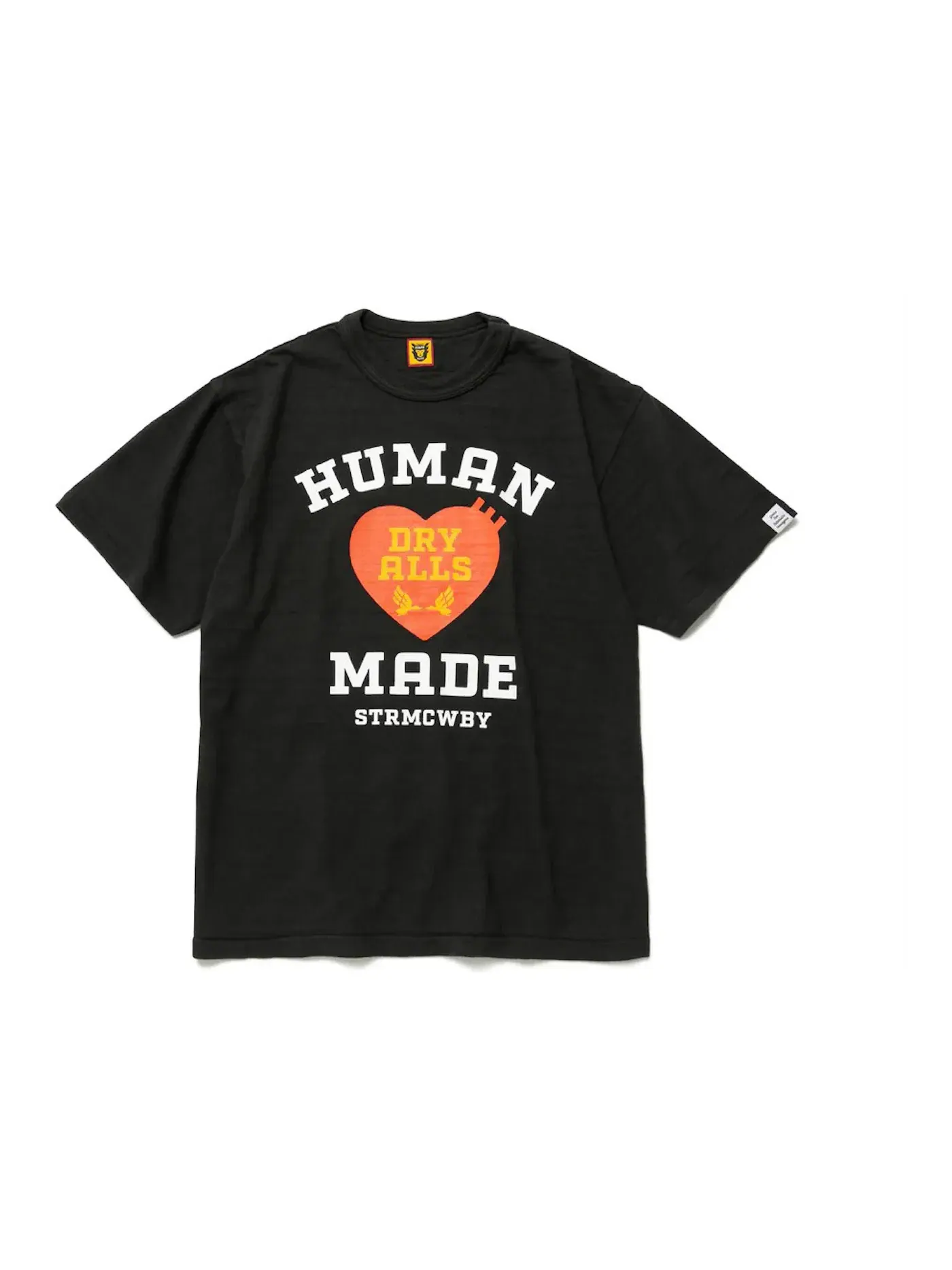 Мужская футболка с принтом Human Made — изображение 1 из 2, черный