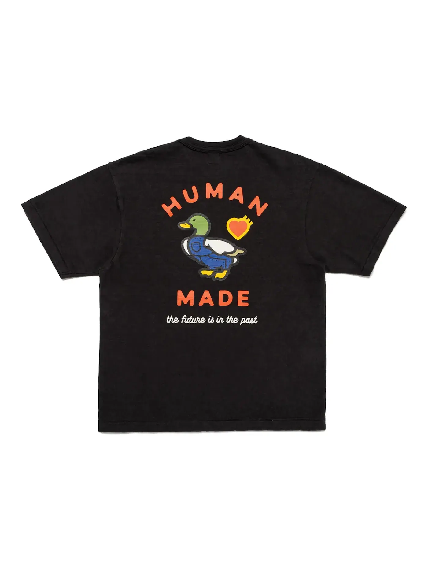Мужская футболка с принтом Human Made T-shirt (SS24) — изображение 1 из 2, черный