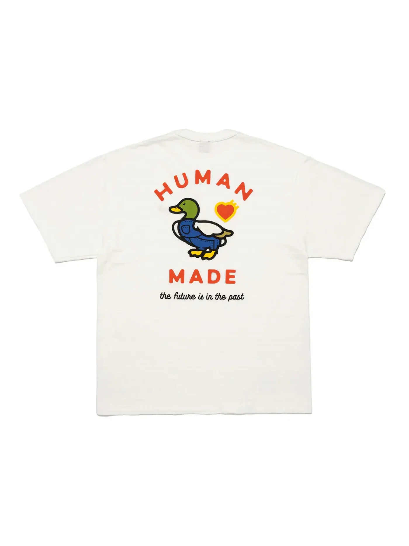Мужская футболка с принтом Human Made T-shirt (SS24) — изображение 1 из 2, белый