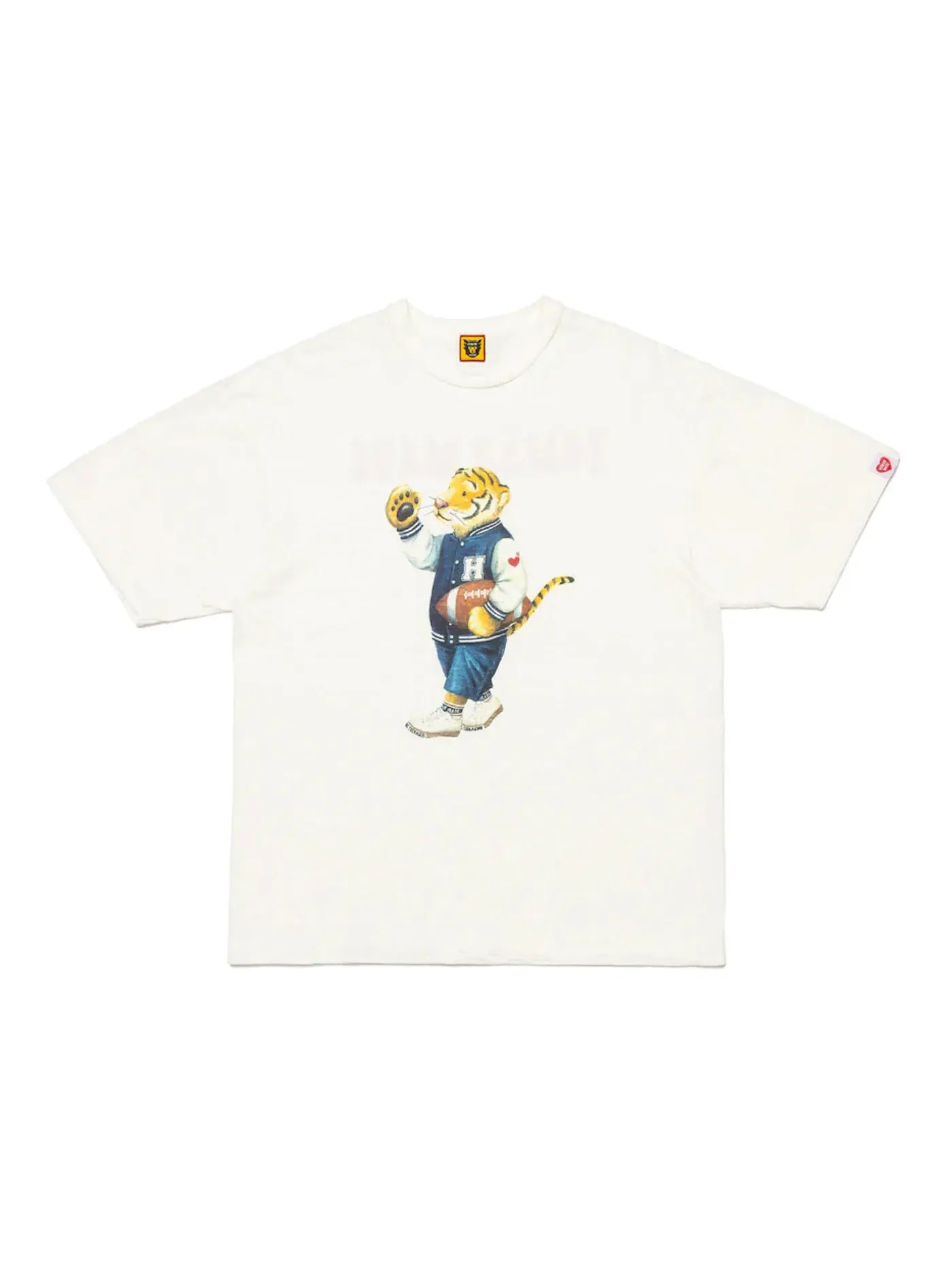 Мужская футболка с принтом Human Made T-shirt — изображение 1 из 2, белый