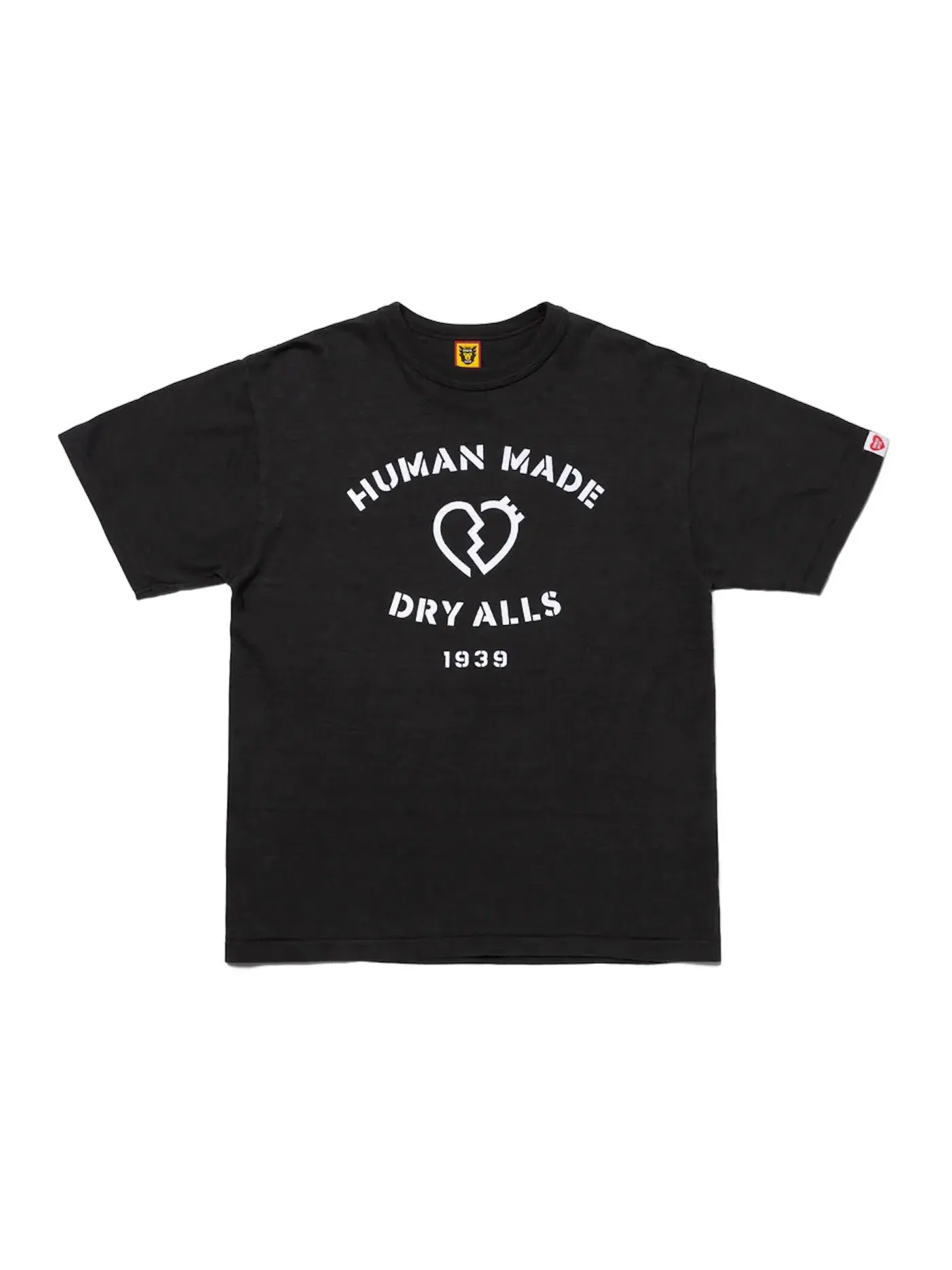 Мужская футболка с принтом Human Made T-shirt Black — изображение 1 из 2