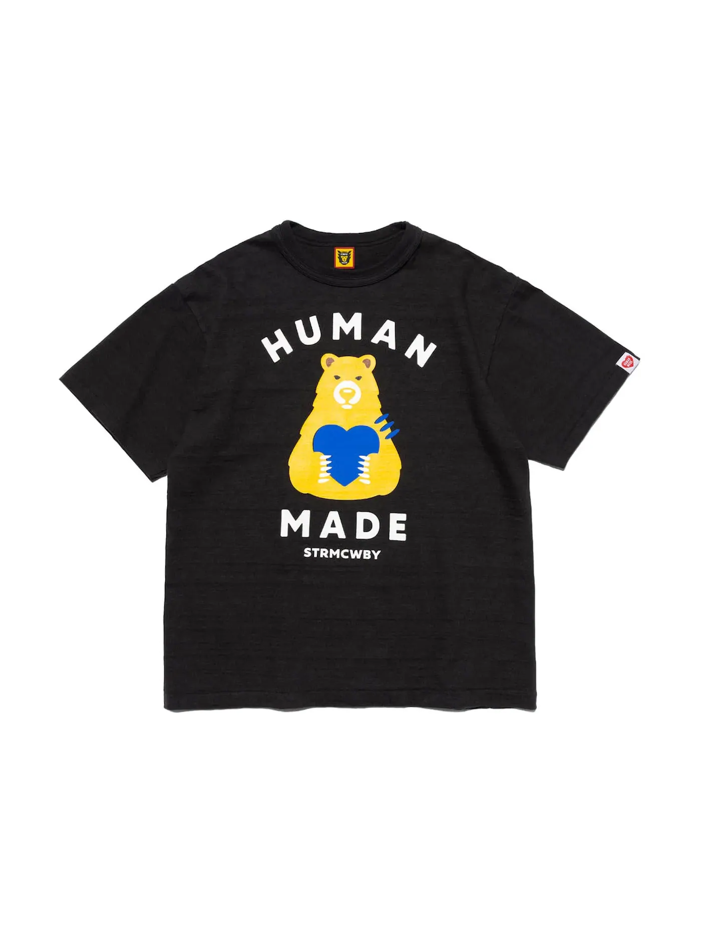 Мужская футболка с принтом Human Made — изображение 1 из 2, черный
