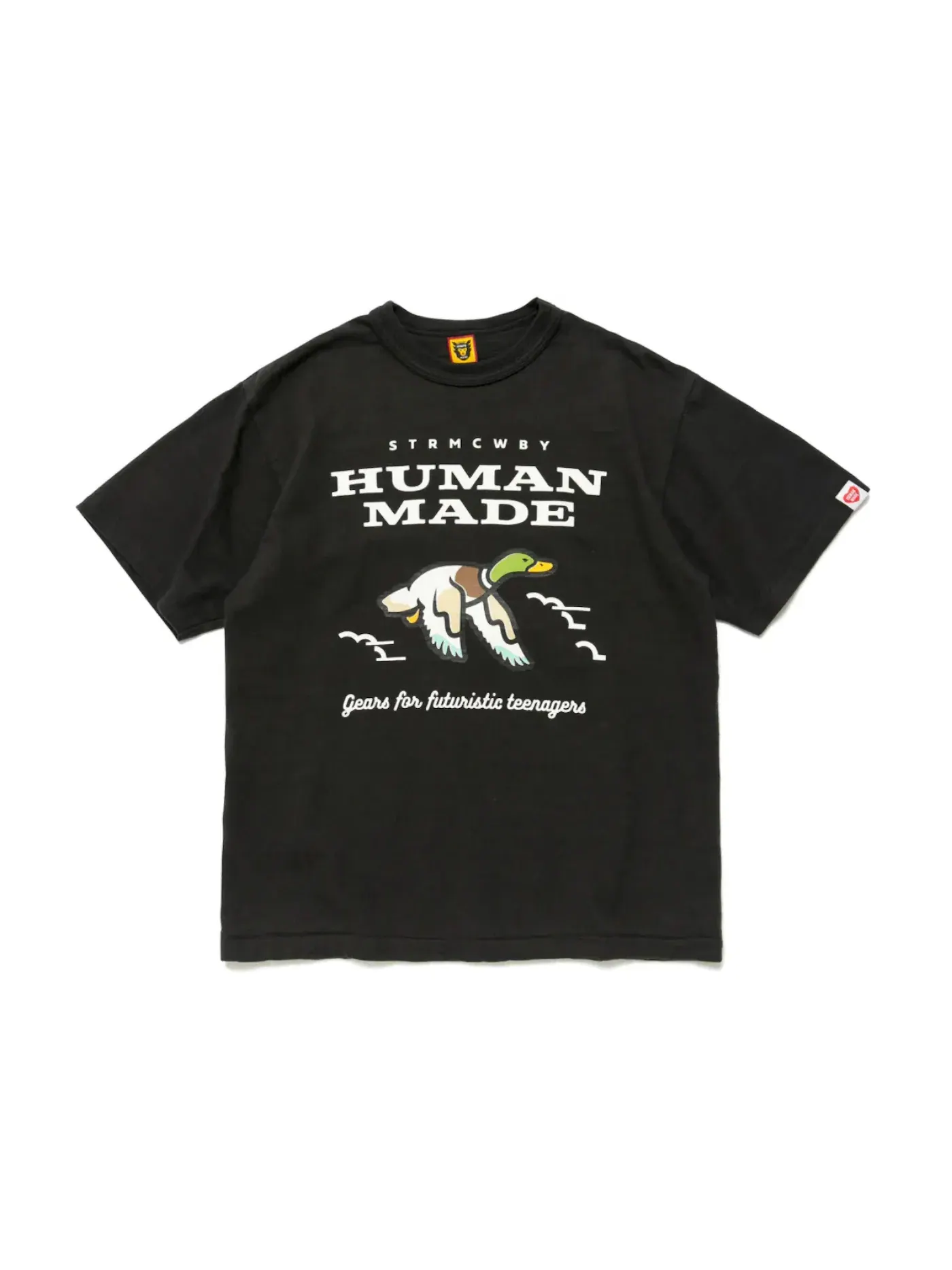 Мужская футболка с принтом T-Shirt Human Made — изображение 1 из 2, черный