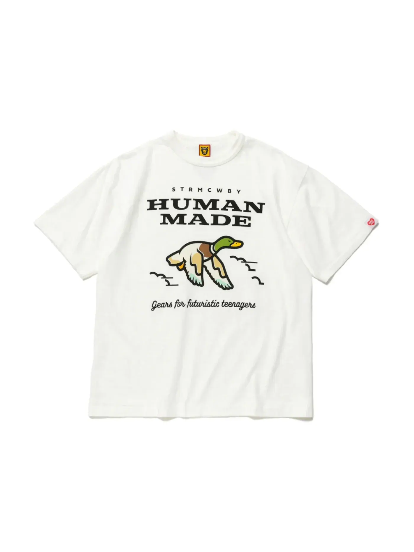 Мужская футболка с принтом Human Made T-Shirt — изображение 1 из 2, белый