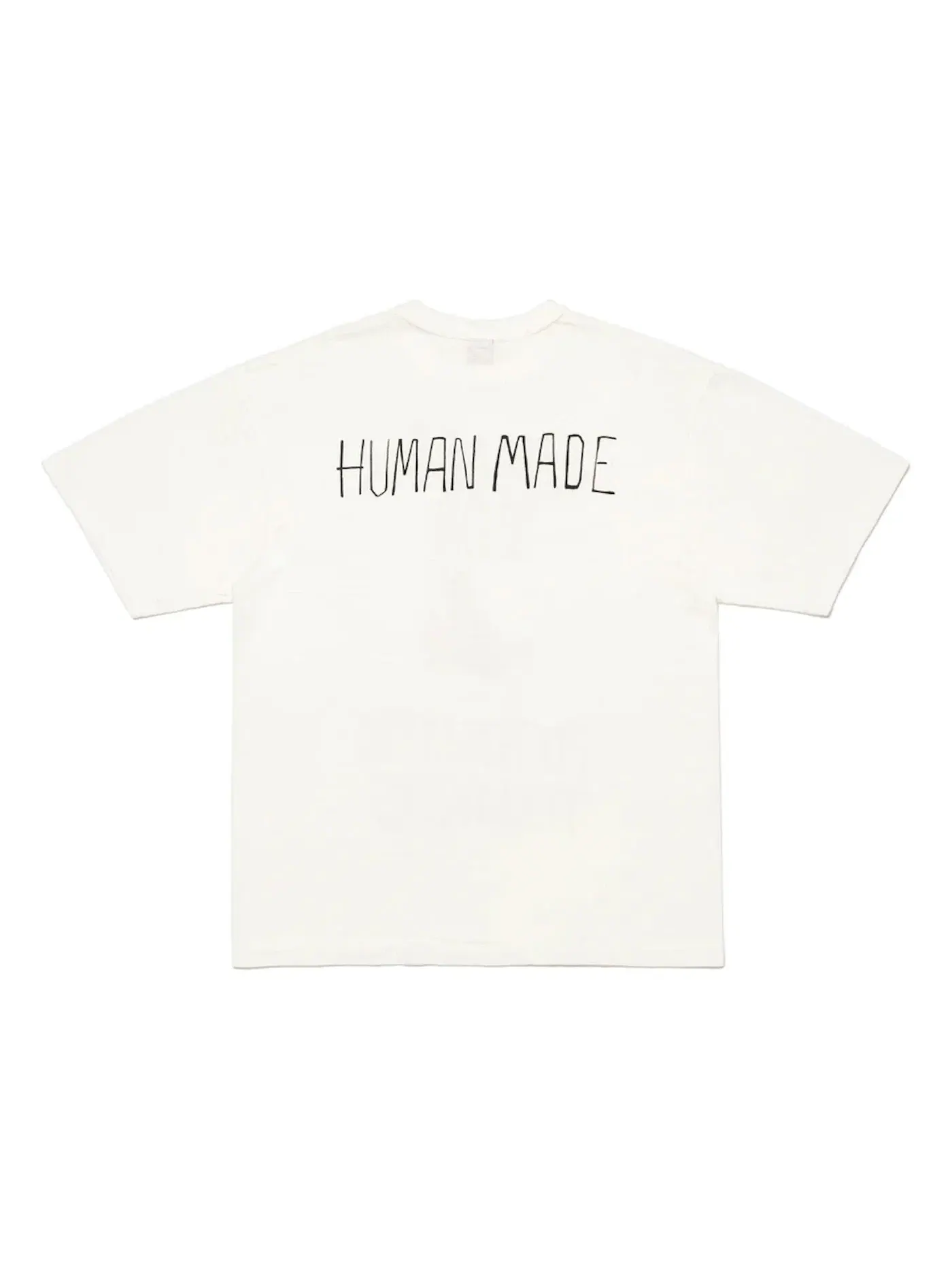 Мужская футболка с принтом Human Made T-shirt (FW23) — изображение 2 из 2, белый