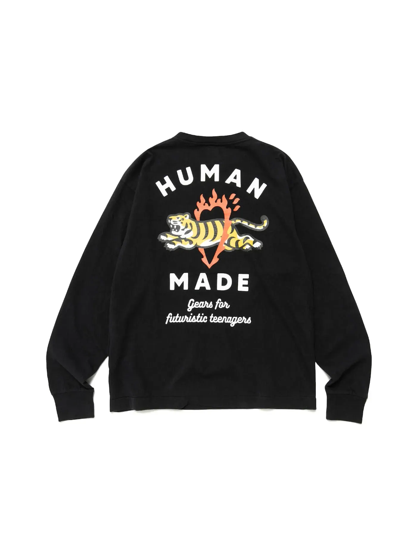 Мужская футболка с длинным рукавом Human Made — изображение 1 из 2, черный
