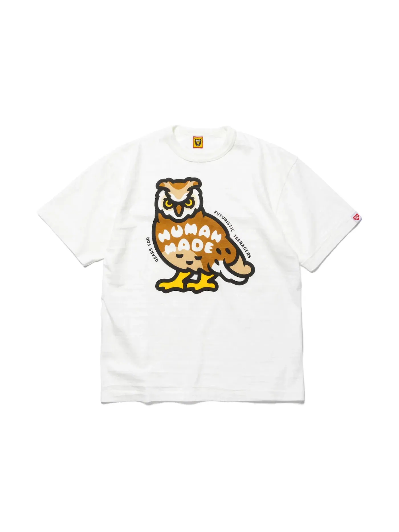 Мужская футболка с принтом Human Made T-Shirt — изображение 1 из 2, белый