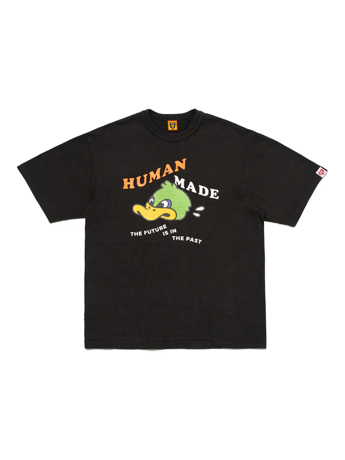 Мужская футболка с принтом Human Made T-shirt (FW23) — изображение 1 из 2, черный
