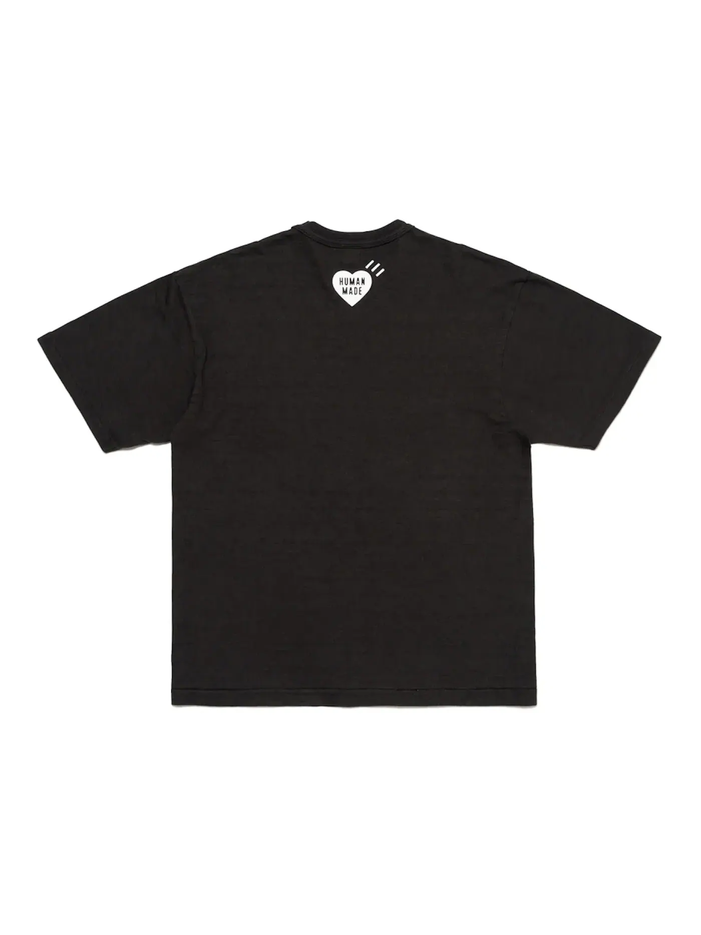 Мужская футболка с принтом Human Made T-shirt (FW23) — изображение 2 из 2, черный