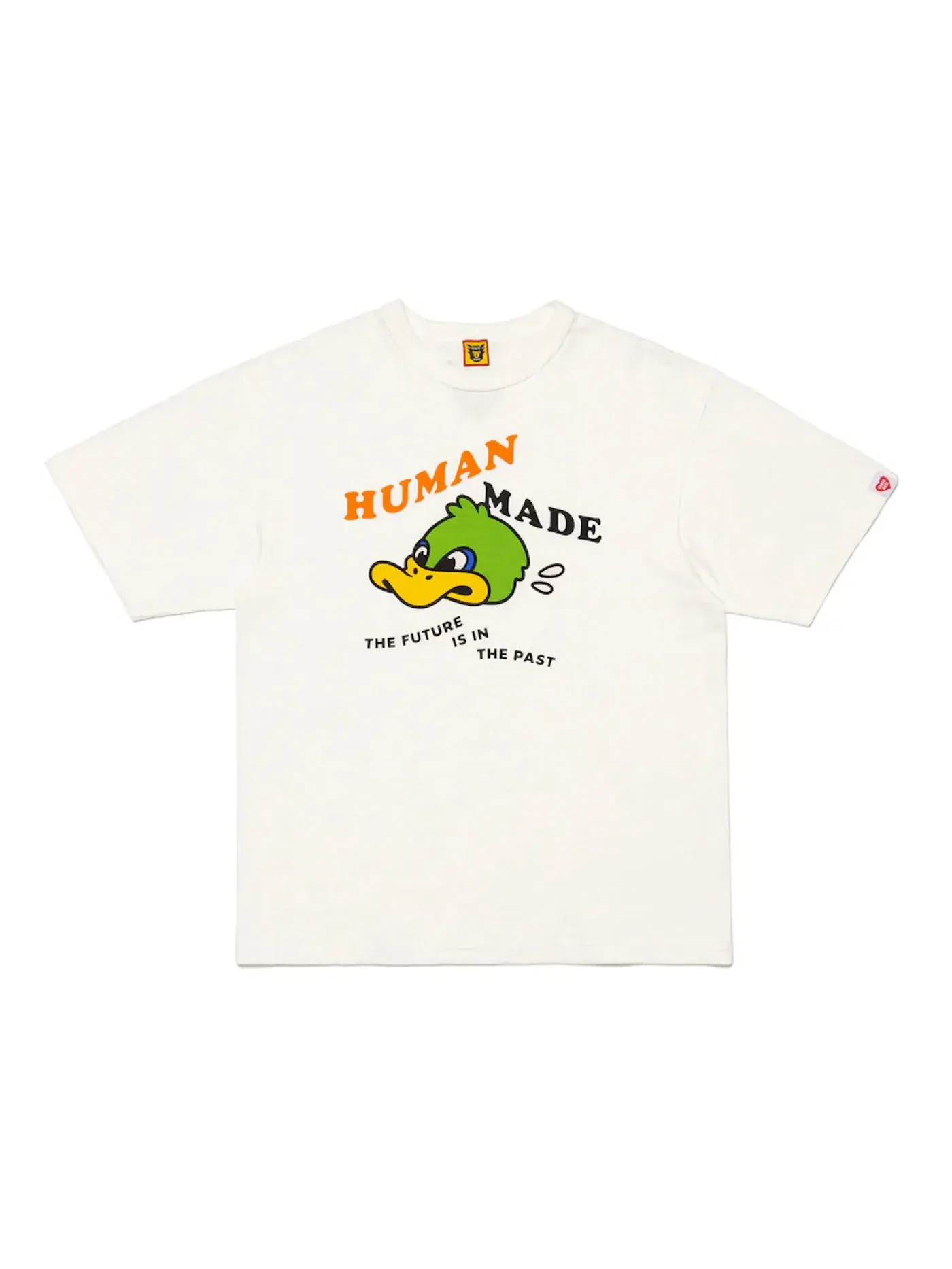 Мужская футболка с принтом Human Made T-shirt (FW23) — изображение 1 из 2, белый