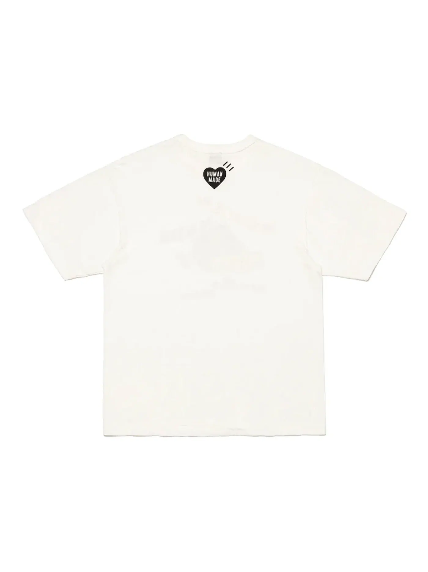 Мужская футболка с принтом Human Made T-shirt (FW23) — изображение 2 из 2, белый