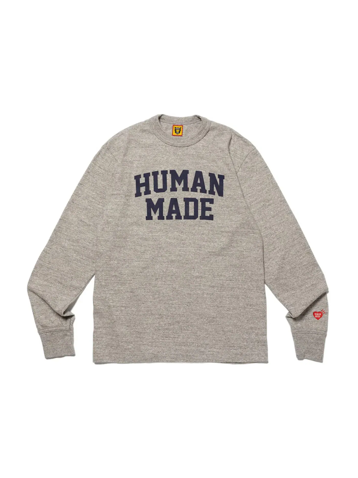 Мужская футболка с длинным рукавом Human Made Grey — изображение 1 из 2